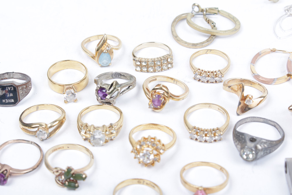 Costume Jewelry Grouping