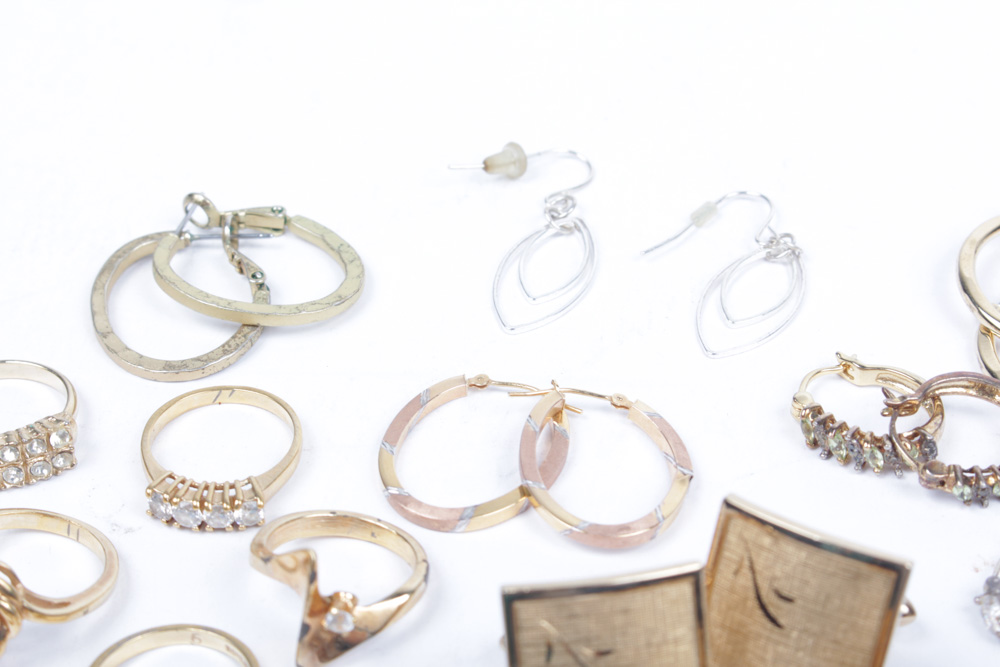 Costume Jewelry Grouping