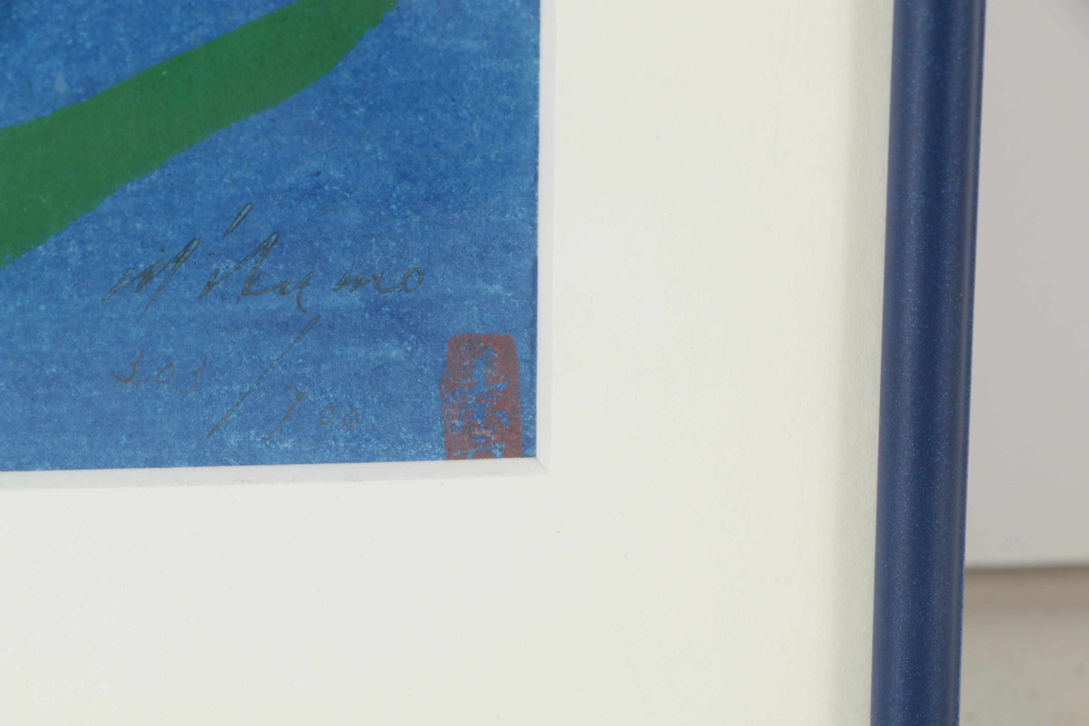 Tomonosuke Ogo "Shirosagi" Woodblock Print