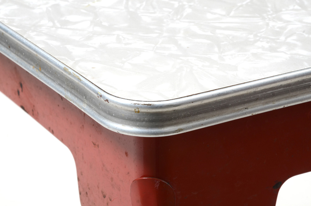 Mid Century Modern Kitchen Table with Bench Seats