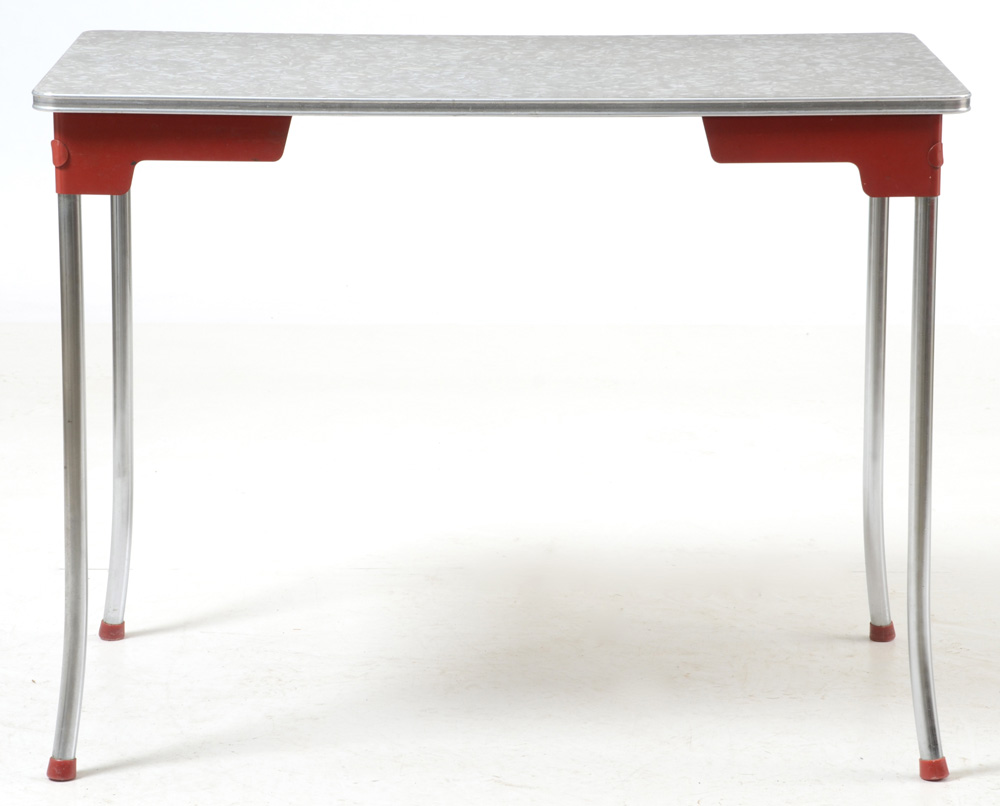 Mid Century Modern Kitchen Table with Bench Seats