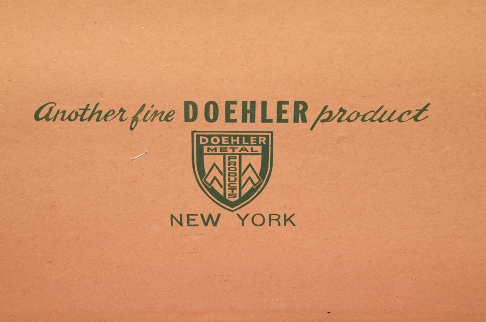 Mid Century Modern Kitchen Table with Bench Seats