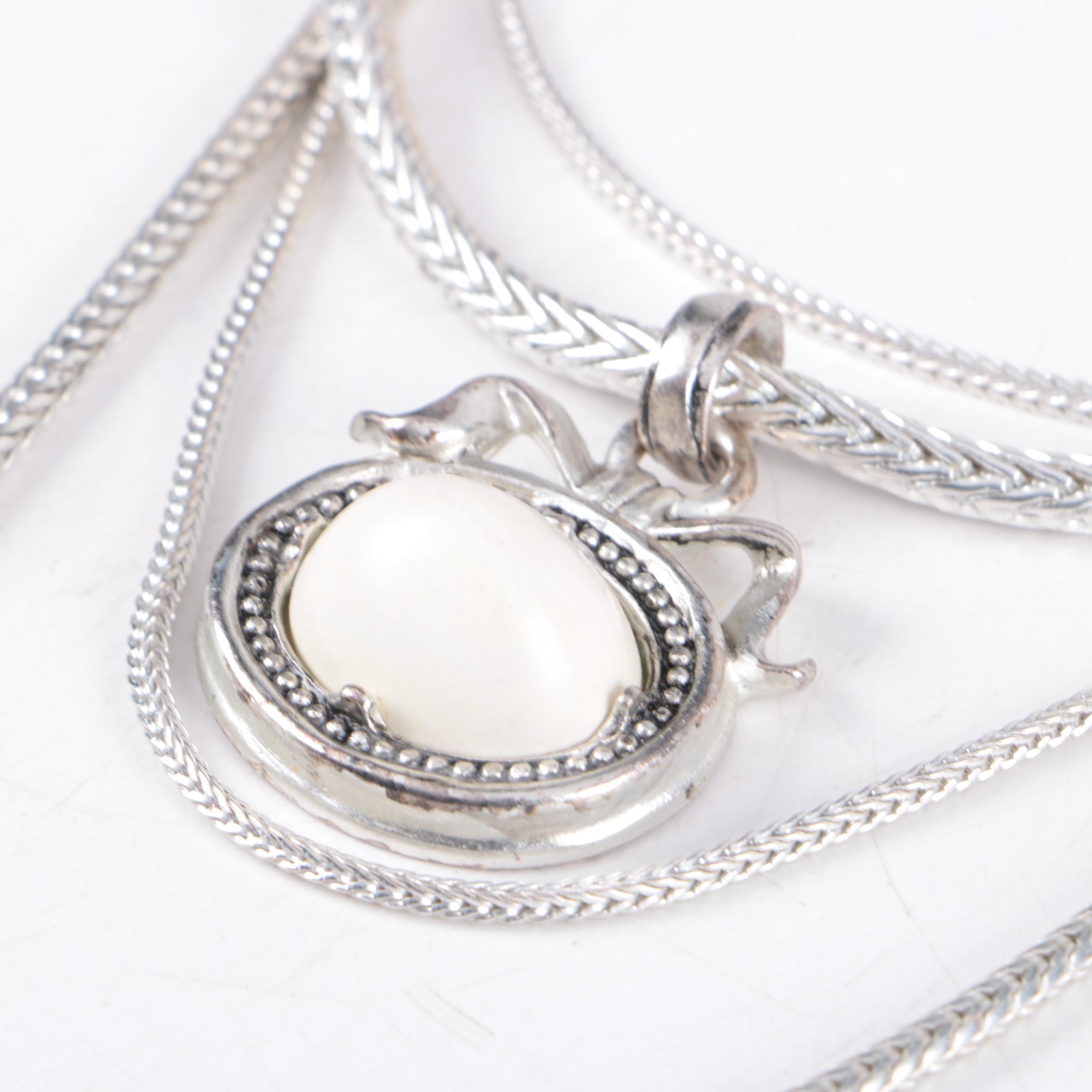 Selection of Jewelry Including Karl Lagerfeld and Natori