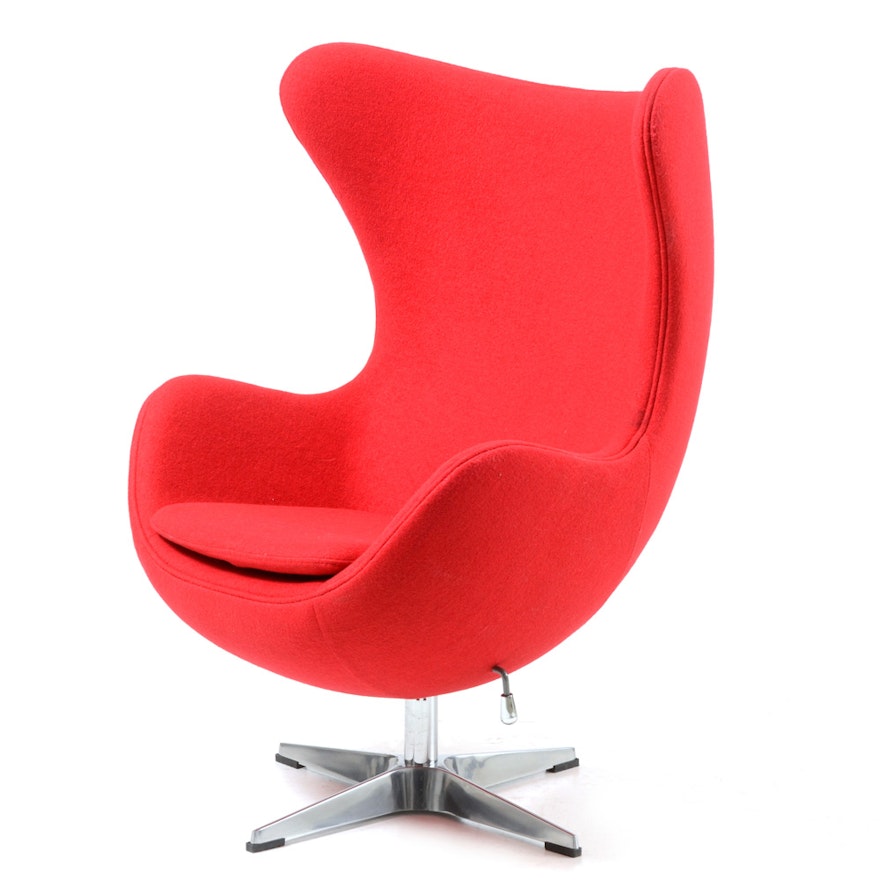 Red Egg Chair