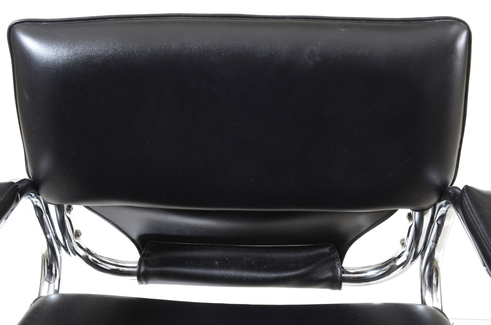 Pair of Black Salon Chairs