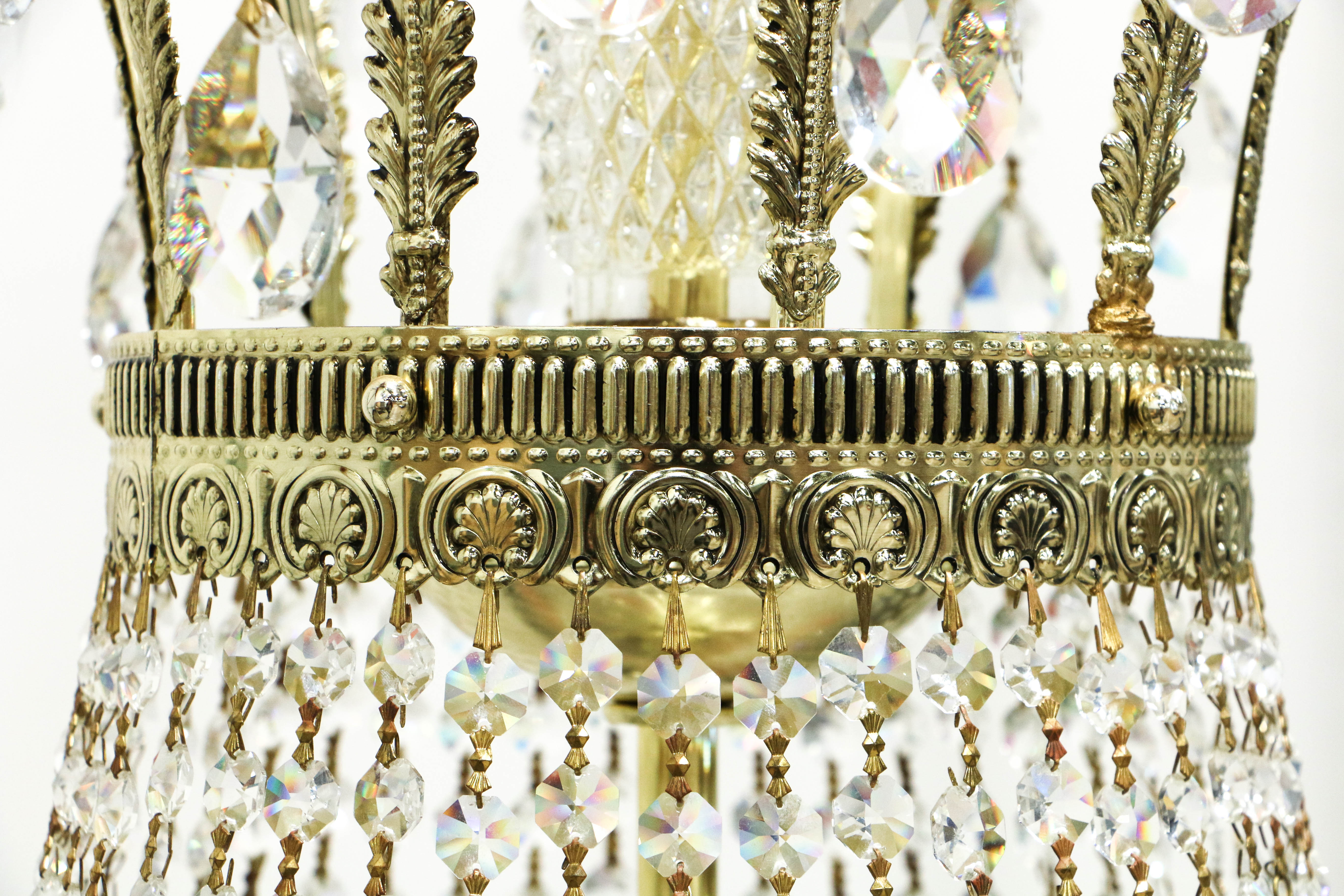 Vintage Schonbek Crystal Chandelier