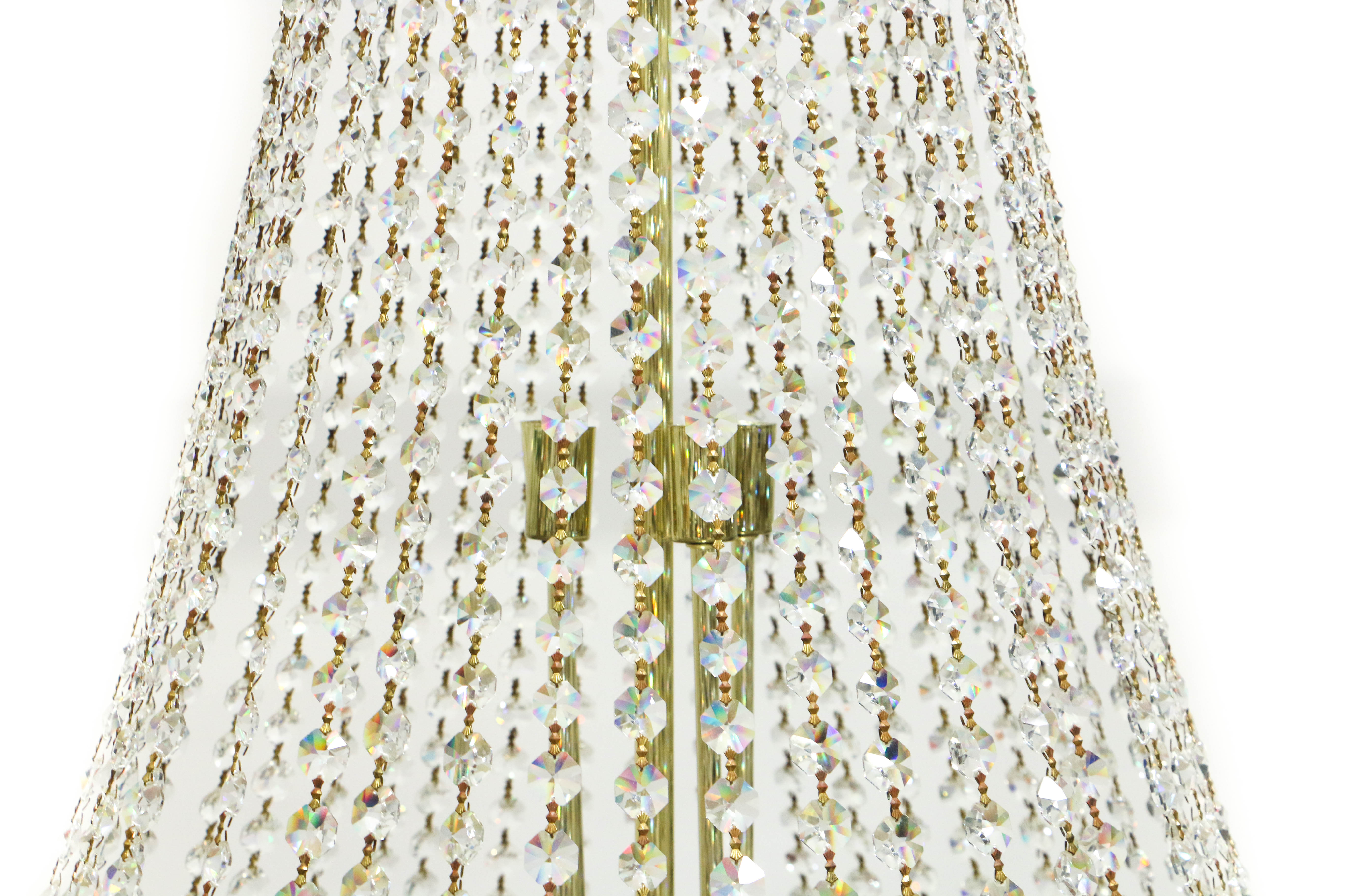 Vintage Schonbek Crystal Chandelier