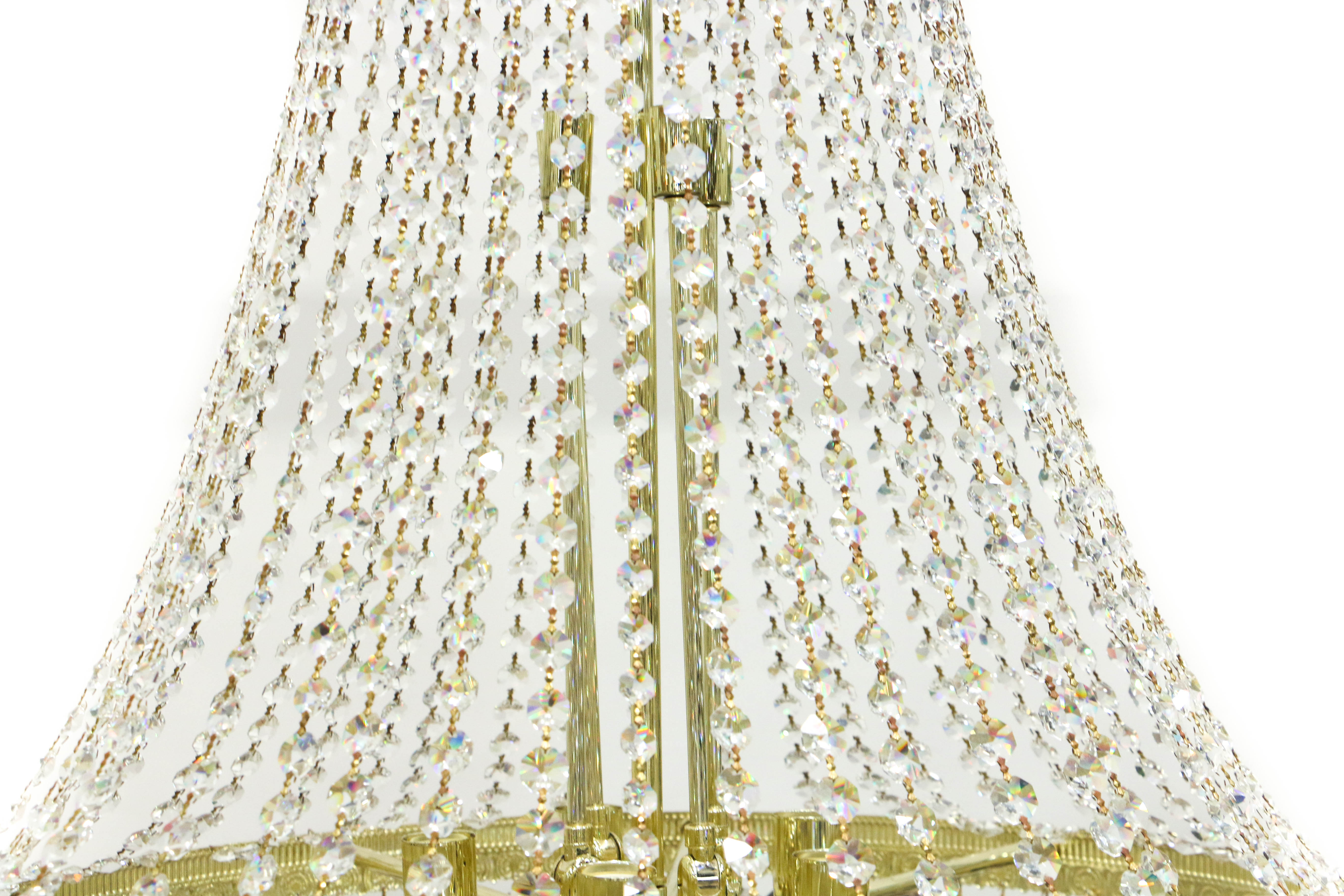 Vintage Schonbek Crystal Chandelier