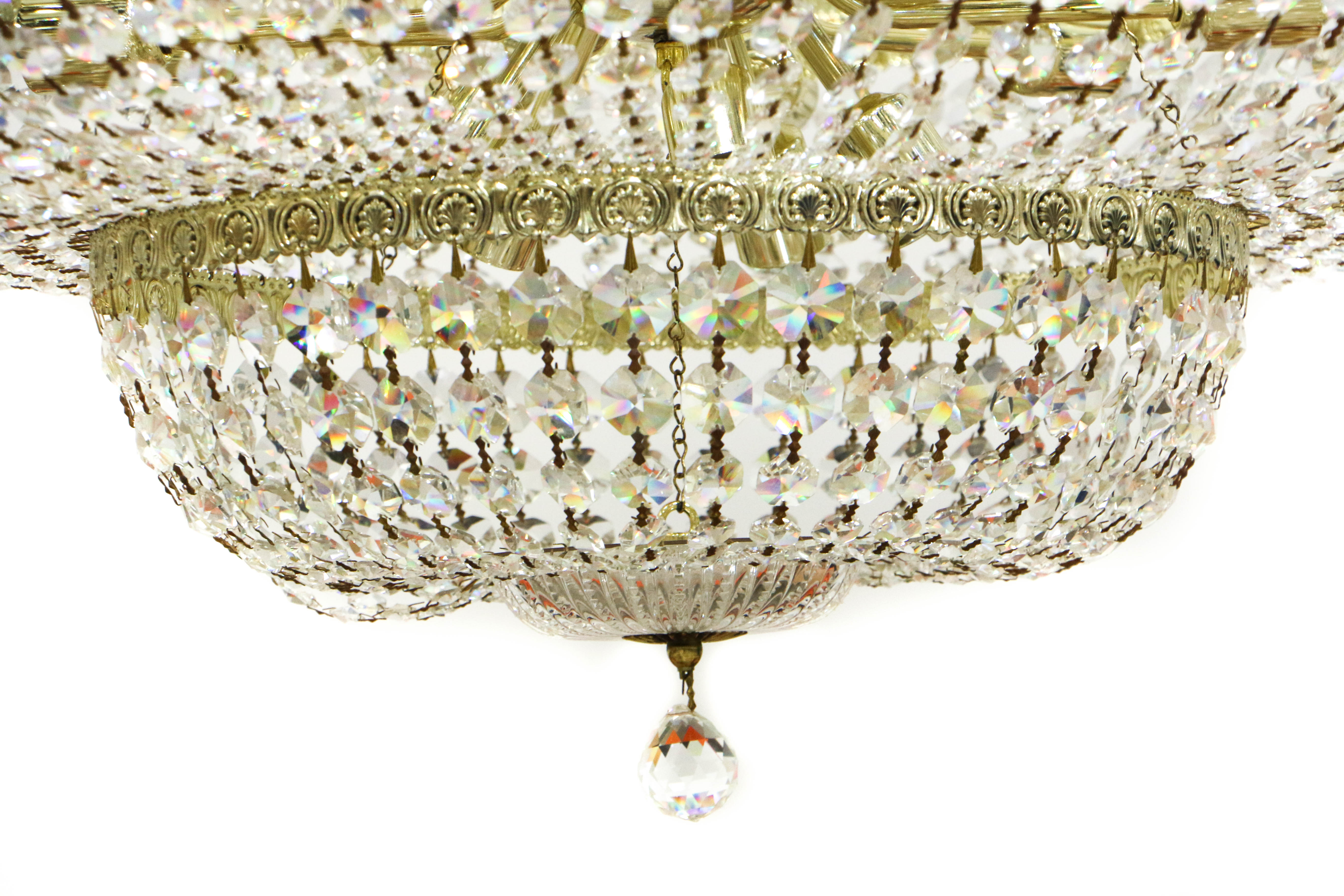 Vintage Schonbek Crystal Chandelier