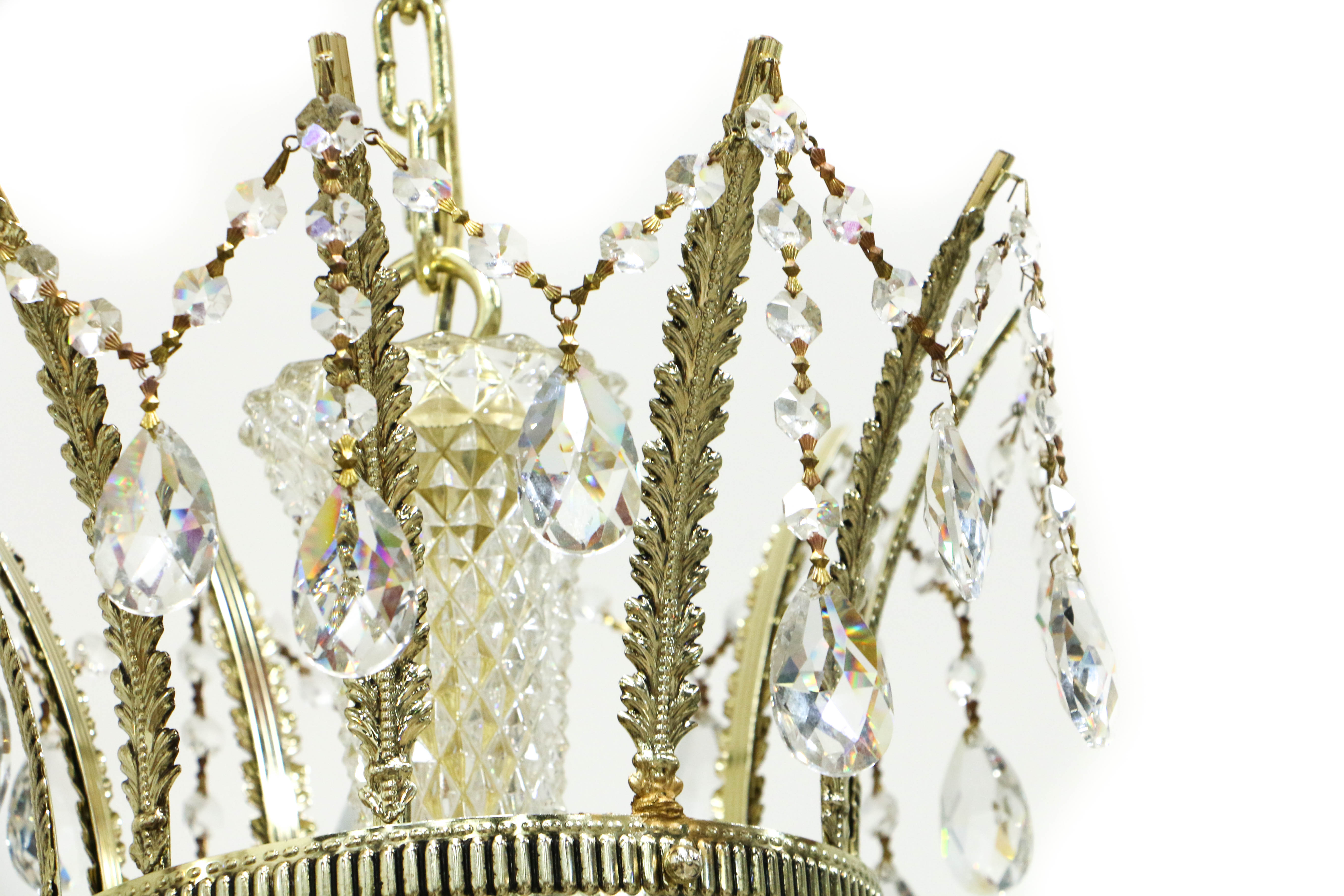 Vintage Schonbek Crystal Chandelier