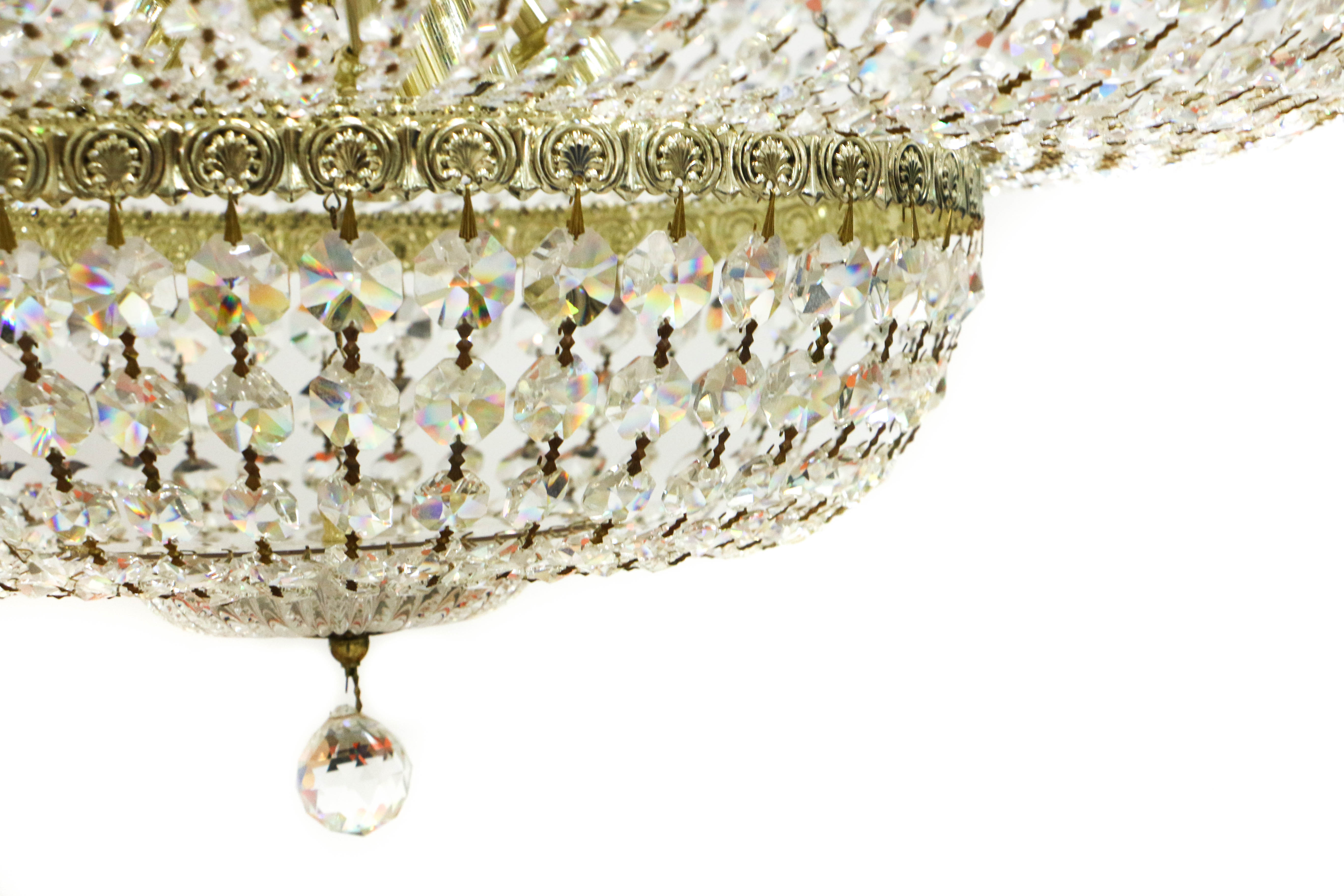 Vintage Schonbek Crystal Chandelier