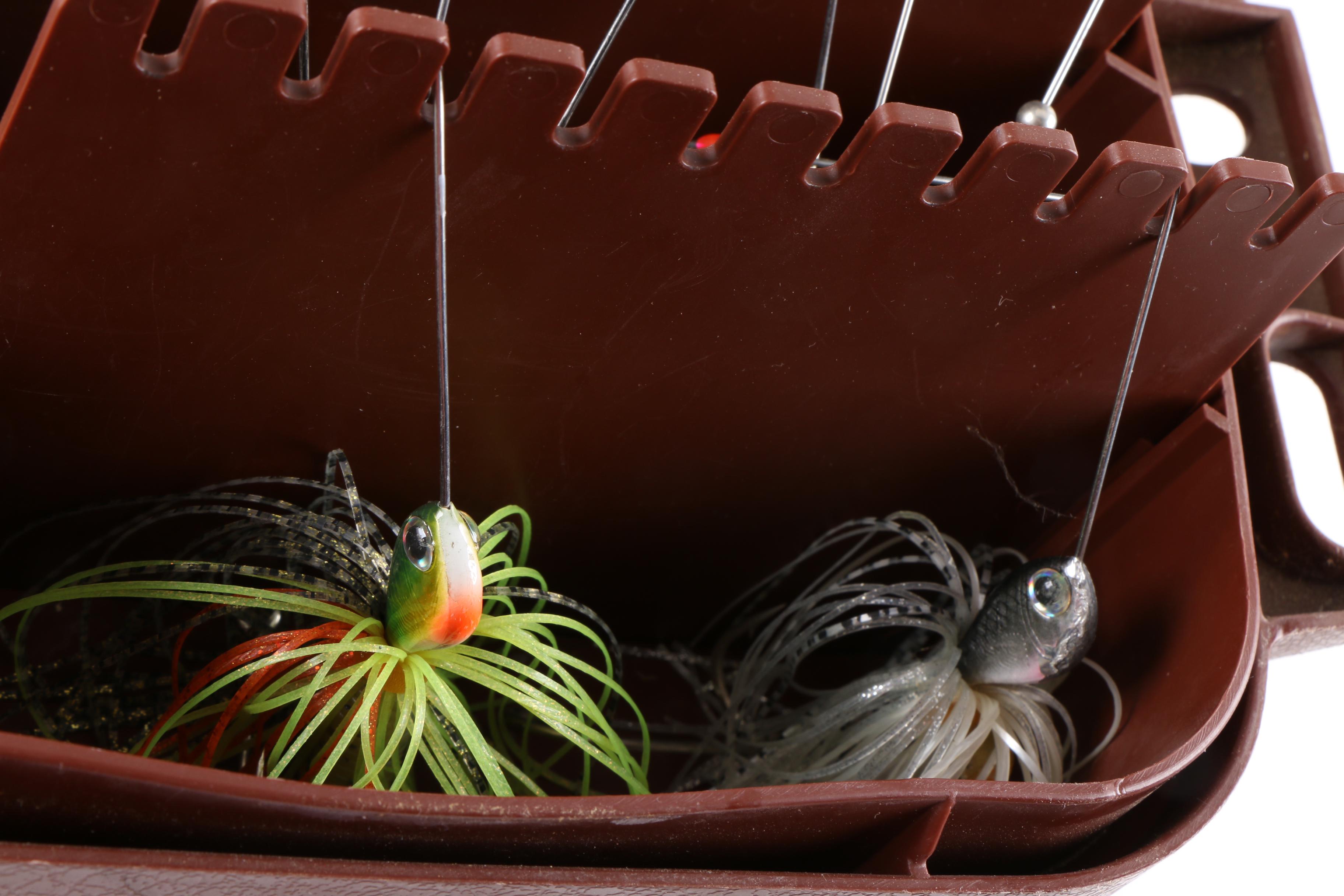 Vintage Plano Tackle Box with Adult Personal Flotation Devices