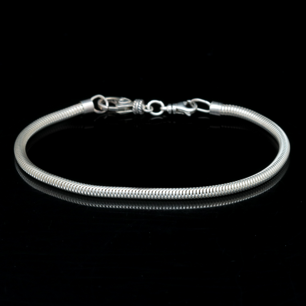 Sterling Silver Snake Chain Bracelet
