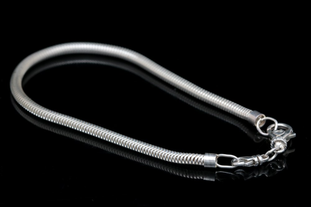 Sterling Silver Snake Chain Bracelet