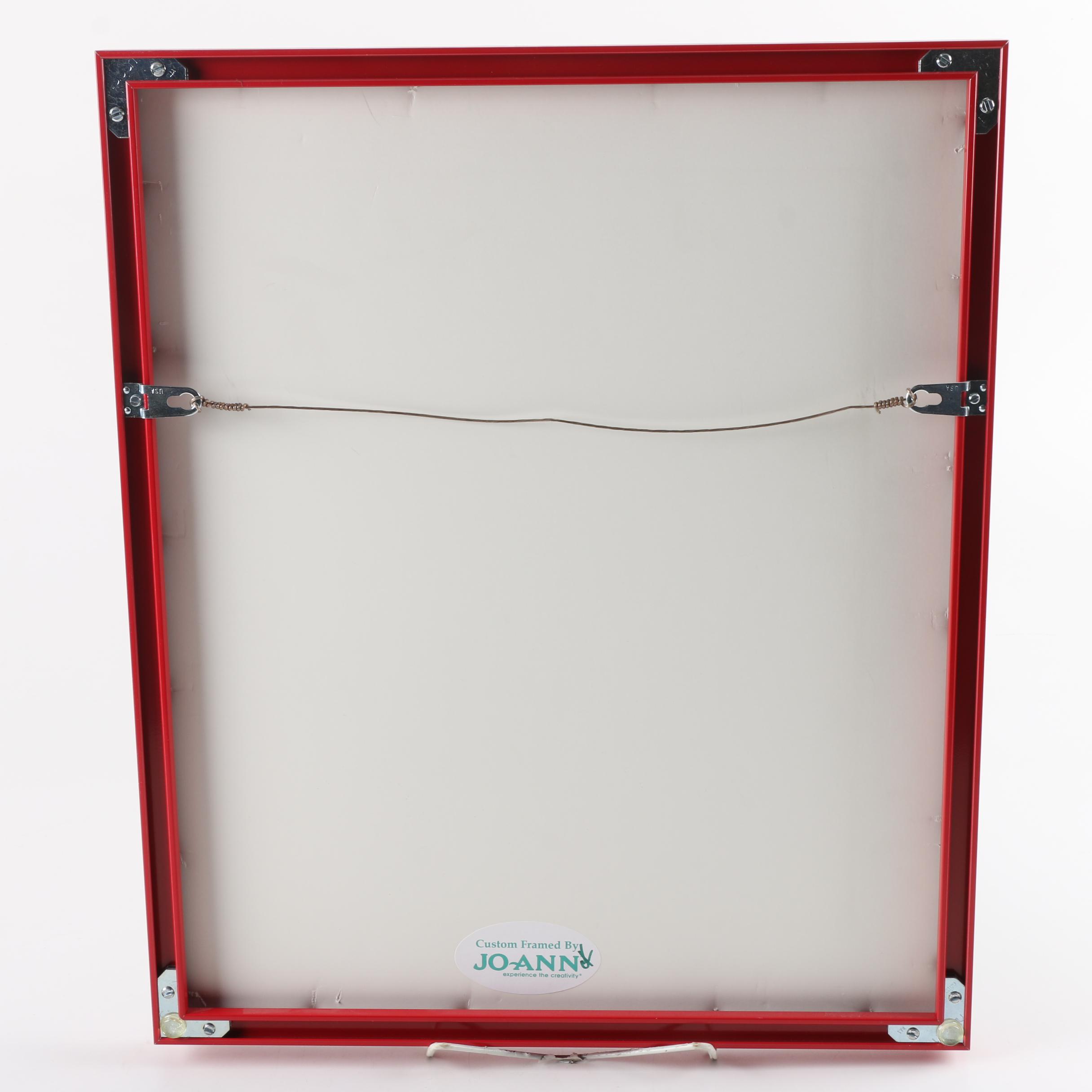 Autographed Stan Mikita and Bobby Hull Photograph with Game Ticket