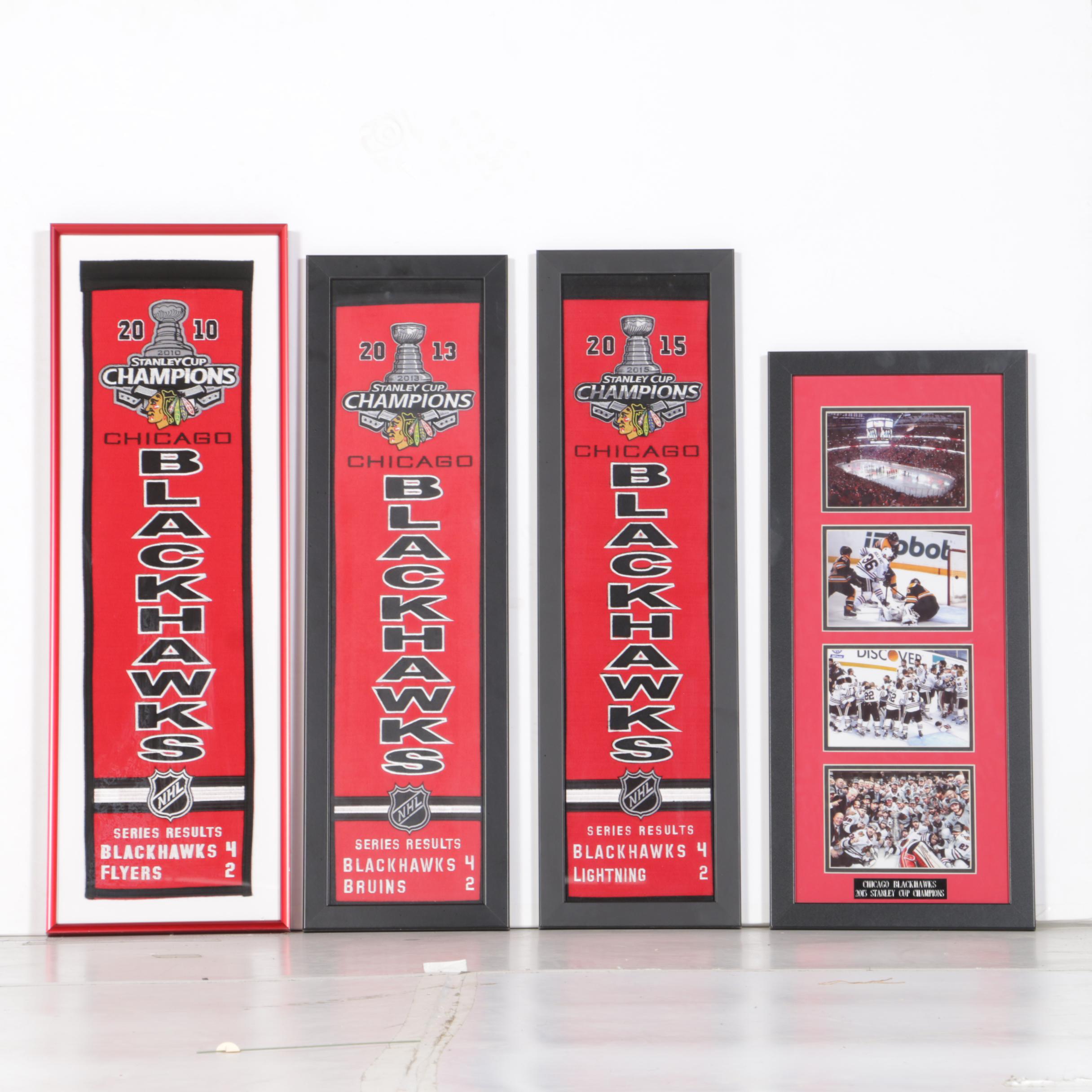 Chicago Blackhawks Stanley Cup Banners
