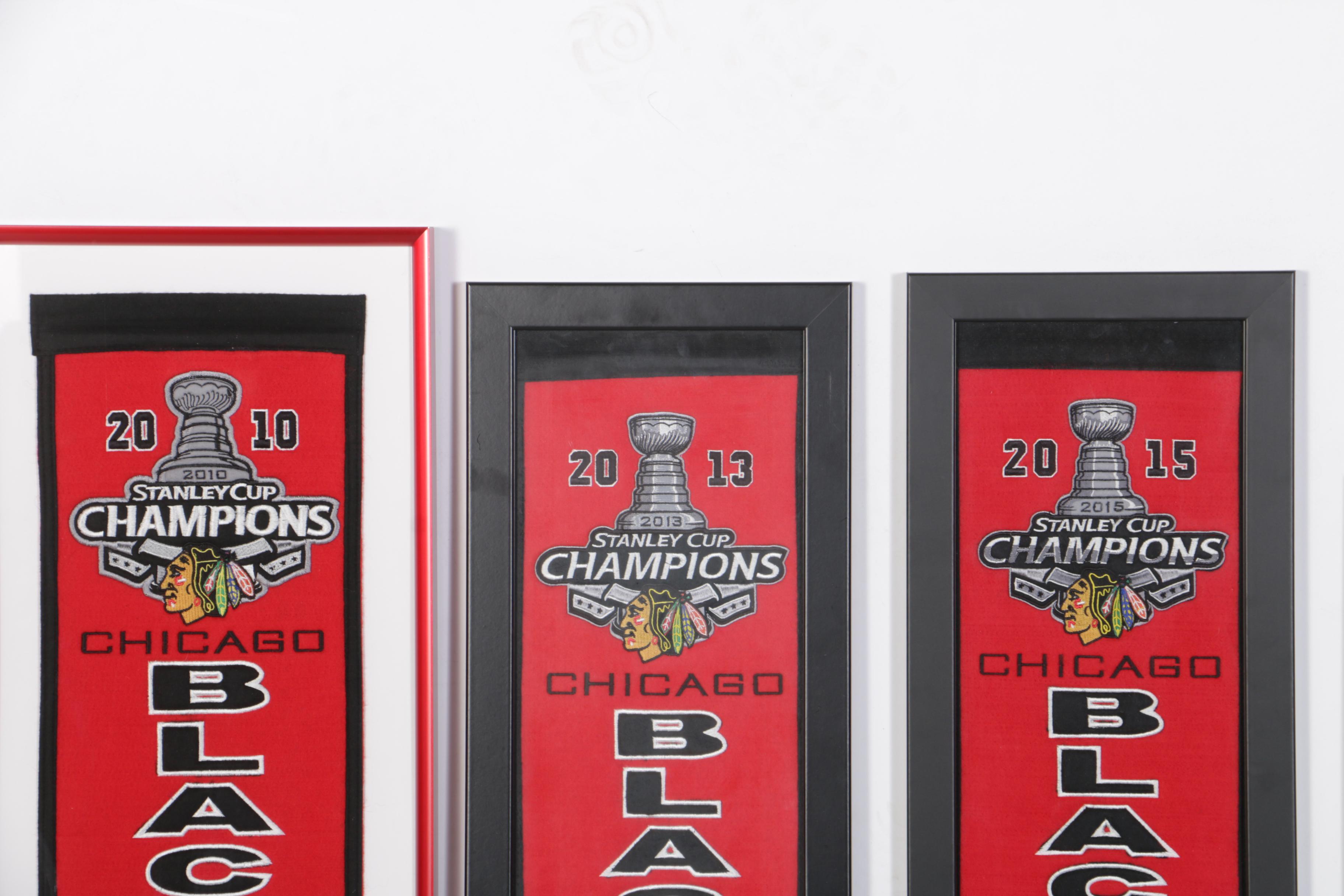 Chicago Blackhawks Stanley Cup Banners