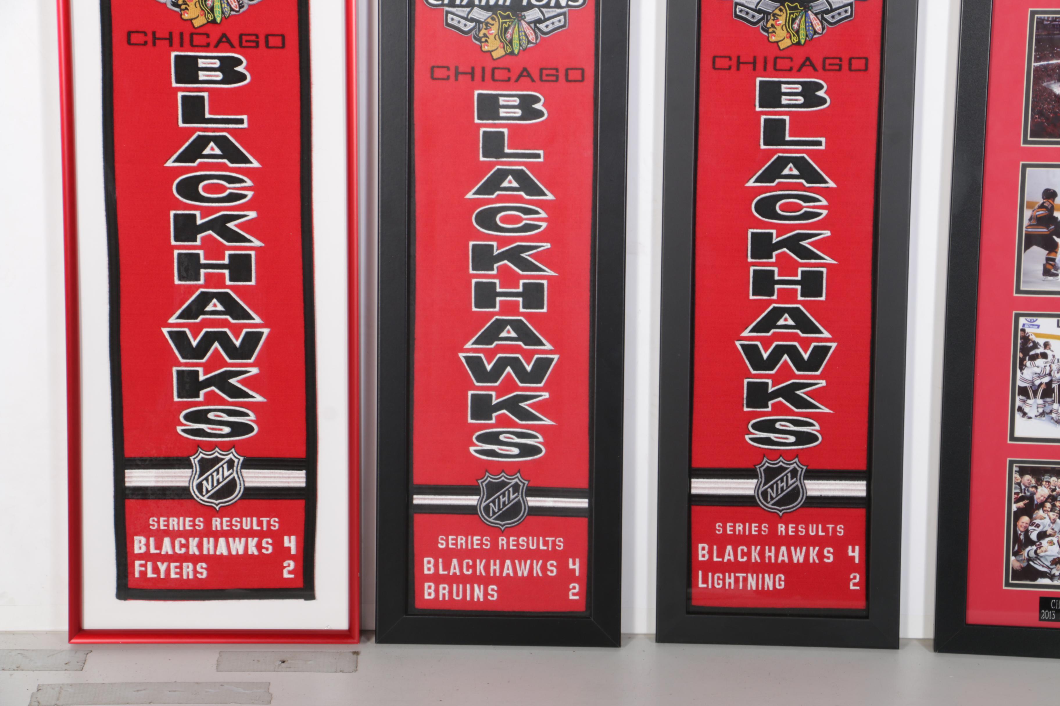 Chicago Blackhawks Stanley Cup Banners