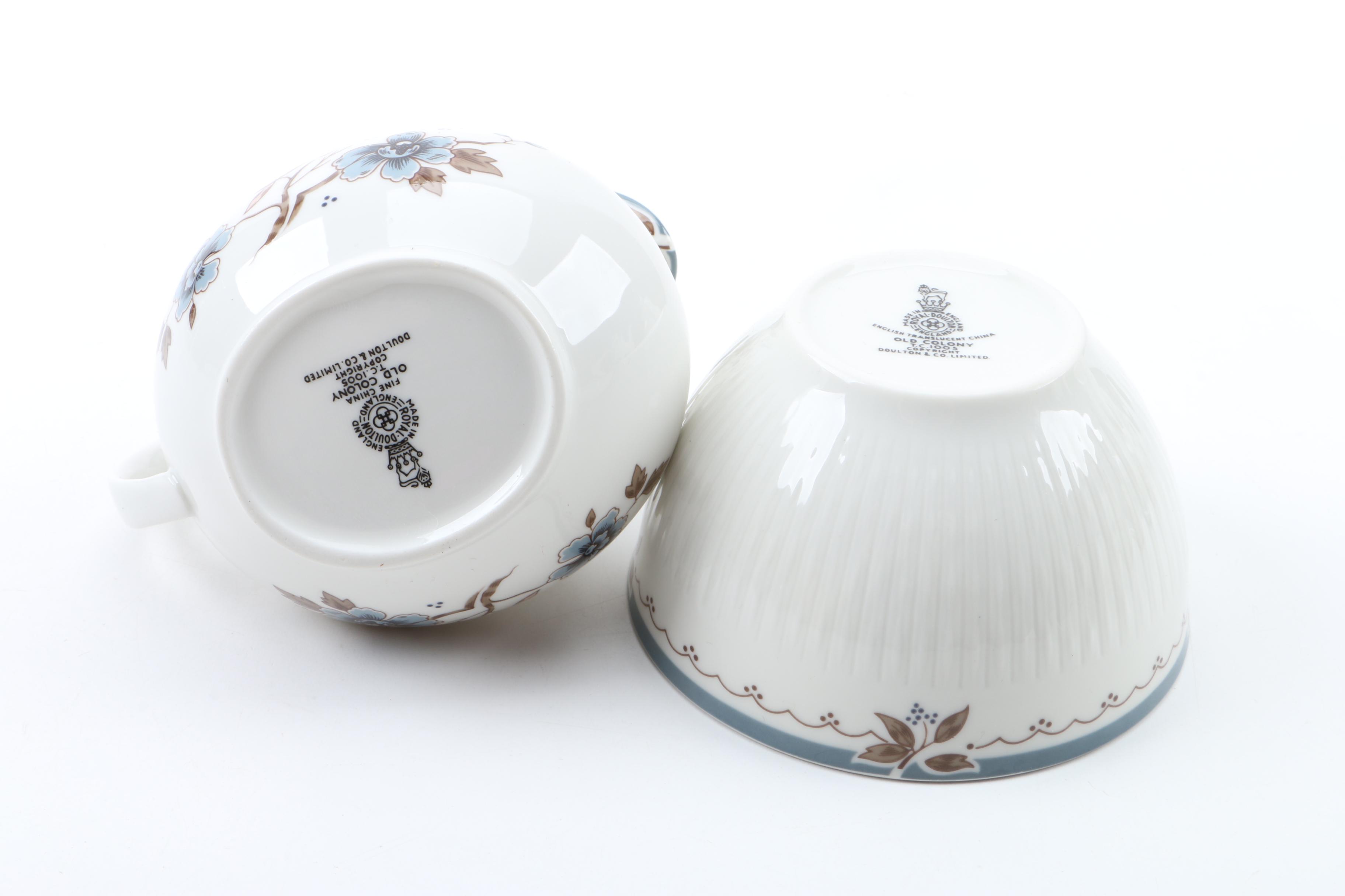 Royal Doulton "Old Colony" Serveware, Circa 1959-1988