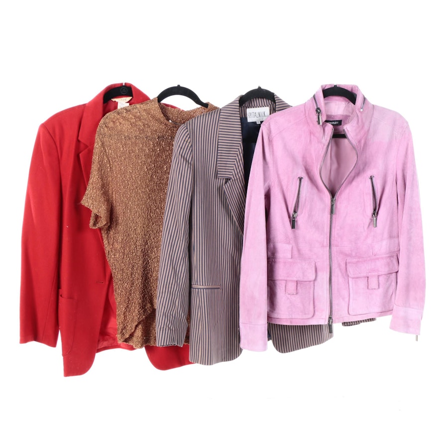 Women's Jackets and Blouse Including J.Crew and Ideology