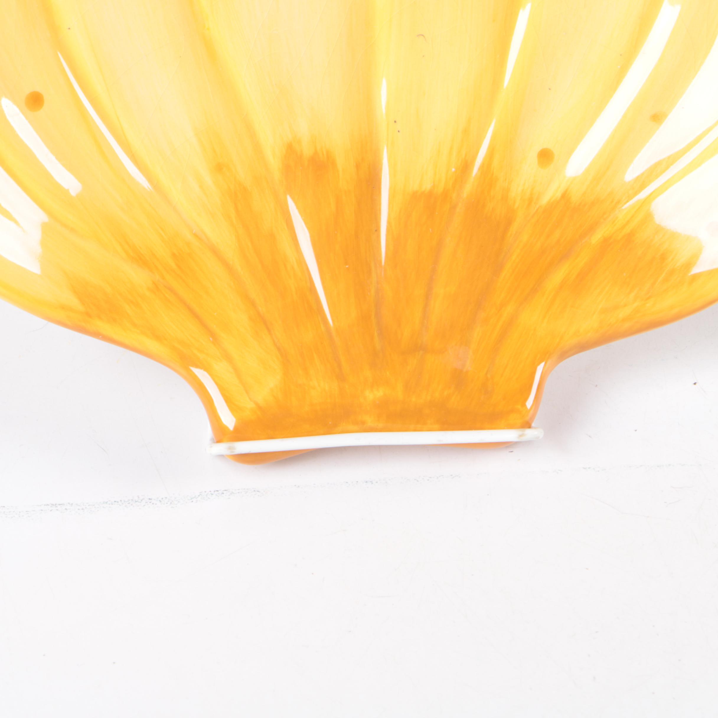 Fitz & Floyd "Carioca" Ceramic Banana Bowls