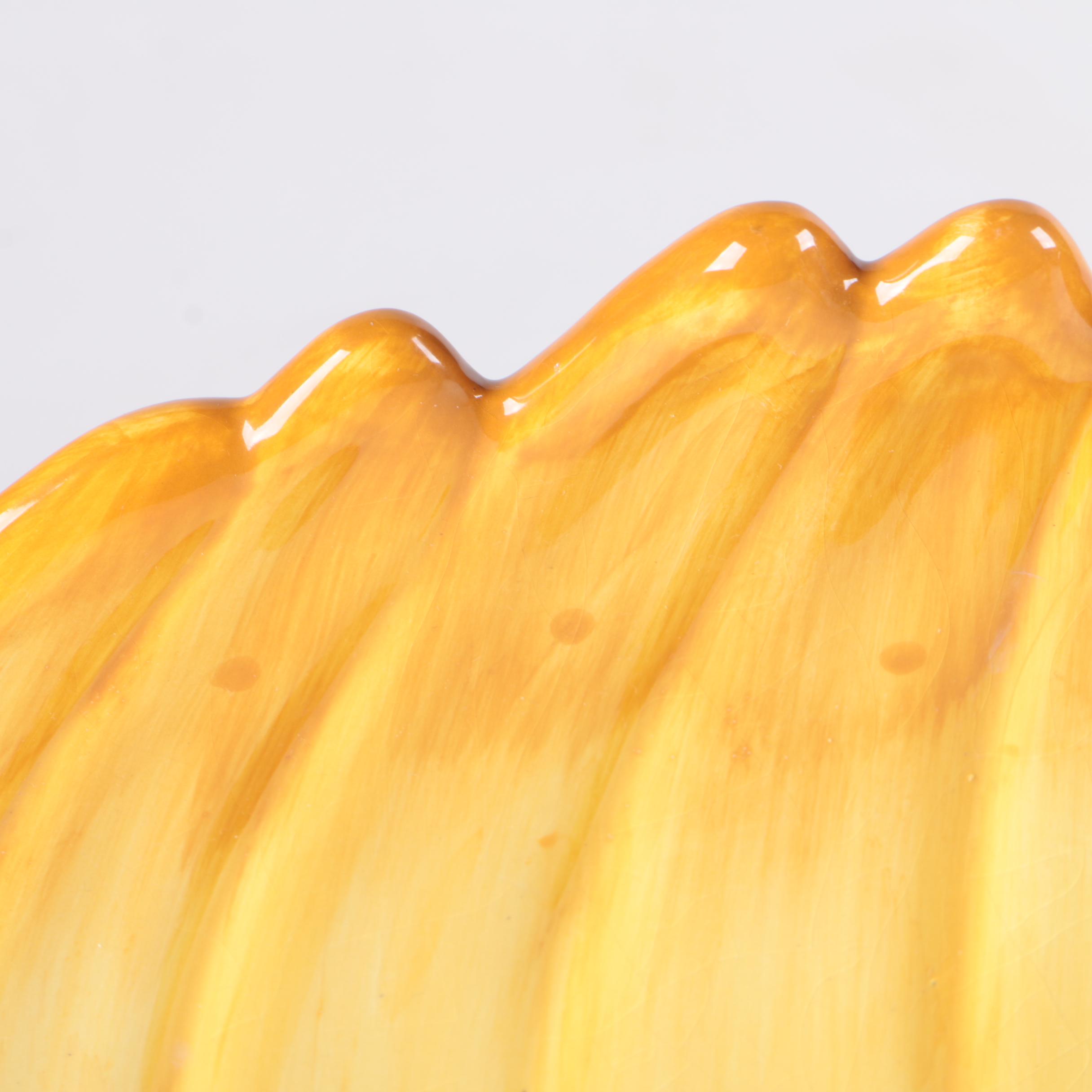 Fitz & Floyd "Carioca" Ceramic Banana Bowls