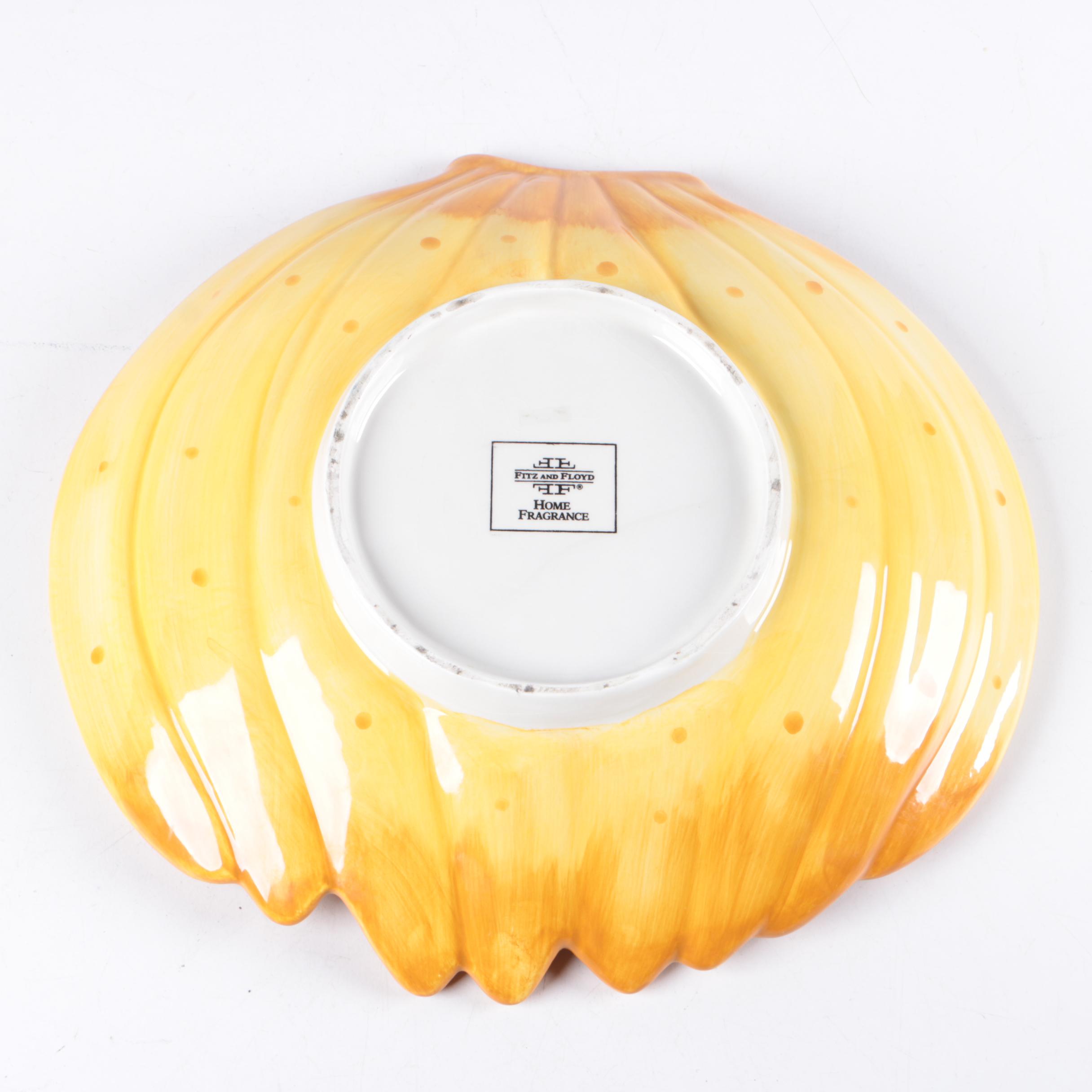 Fitz & Floyd "Carioca" Ceramic Banana Bowls