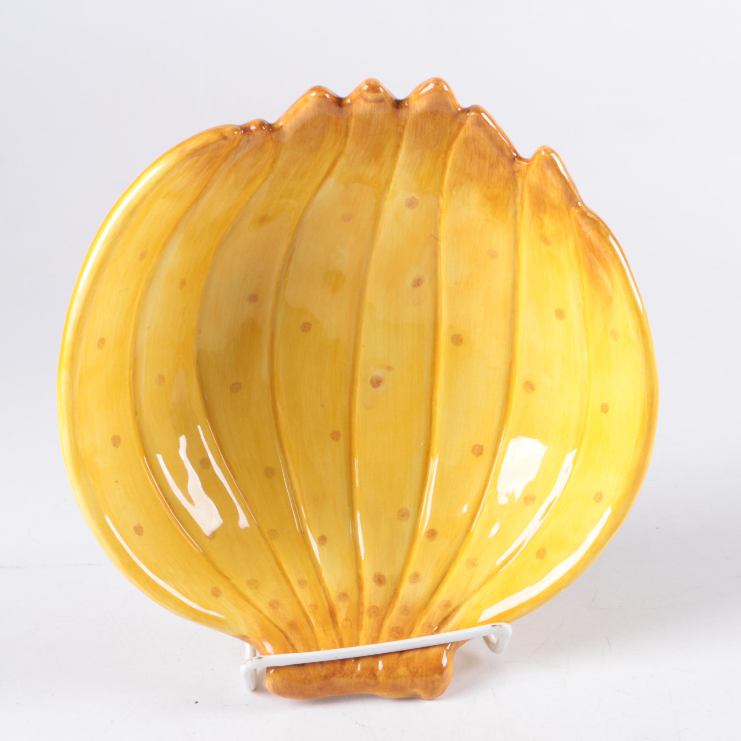 Fitz & Floyd "Carioca" Ceramic Banana Bowls