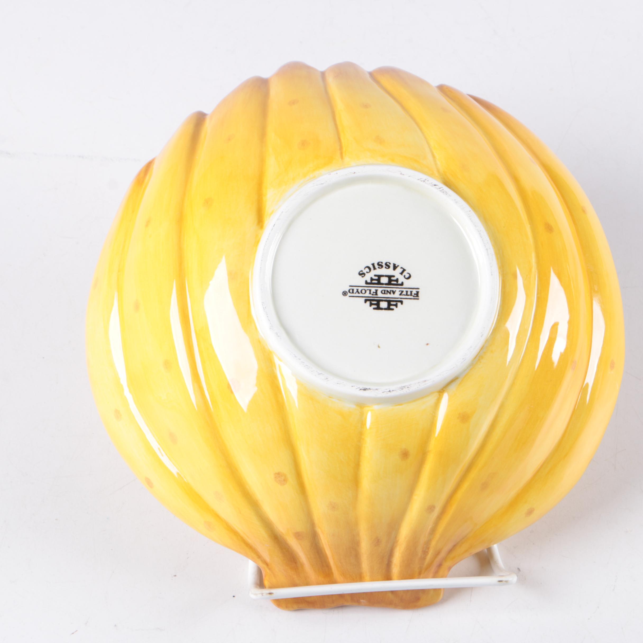 Fitz & Floyd "Carioca" Ceramic Banana Bowls