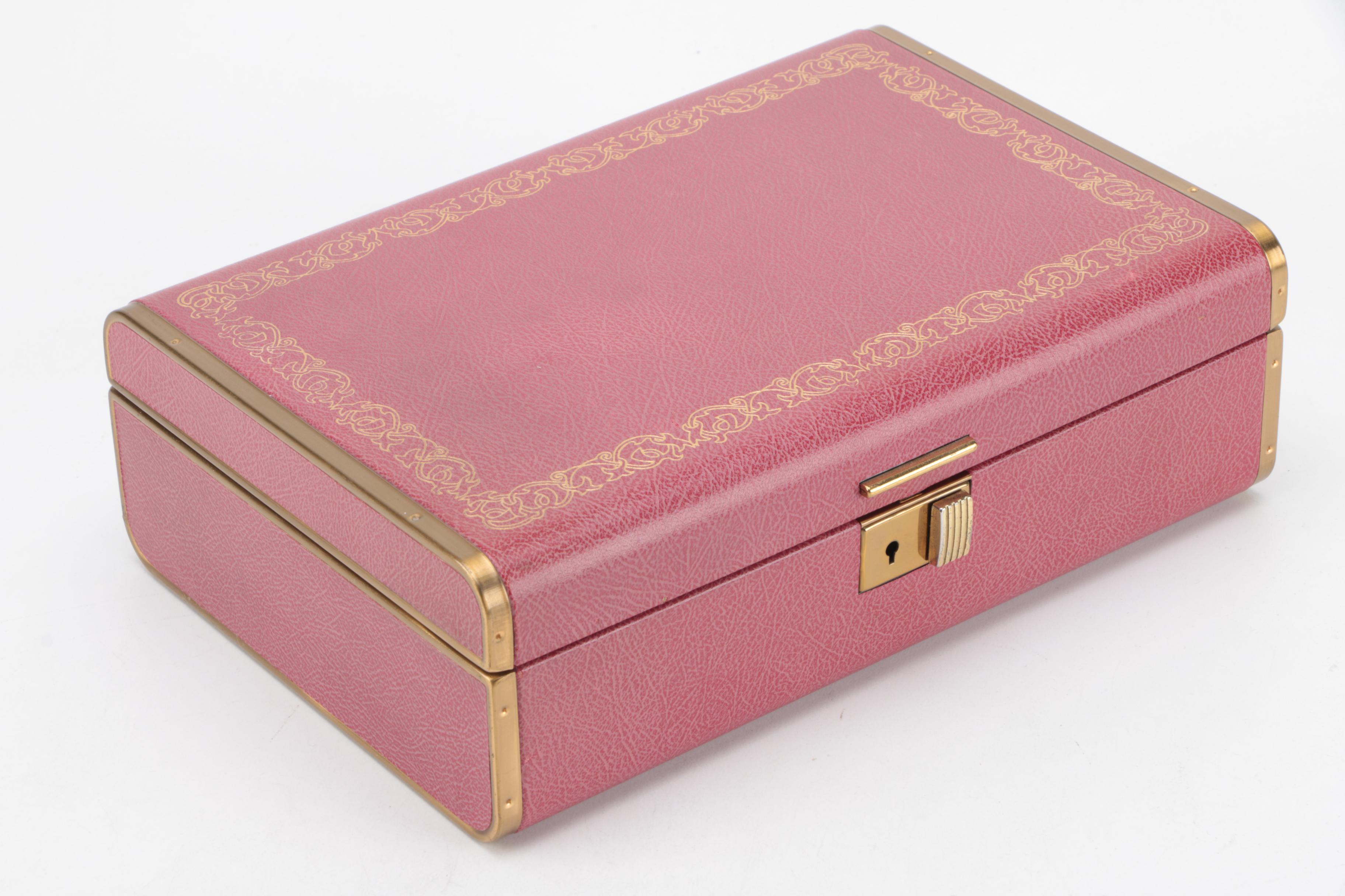 Vintage Farrington Texol Jewelry Box