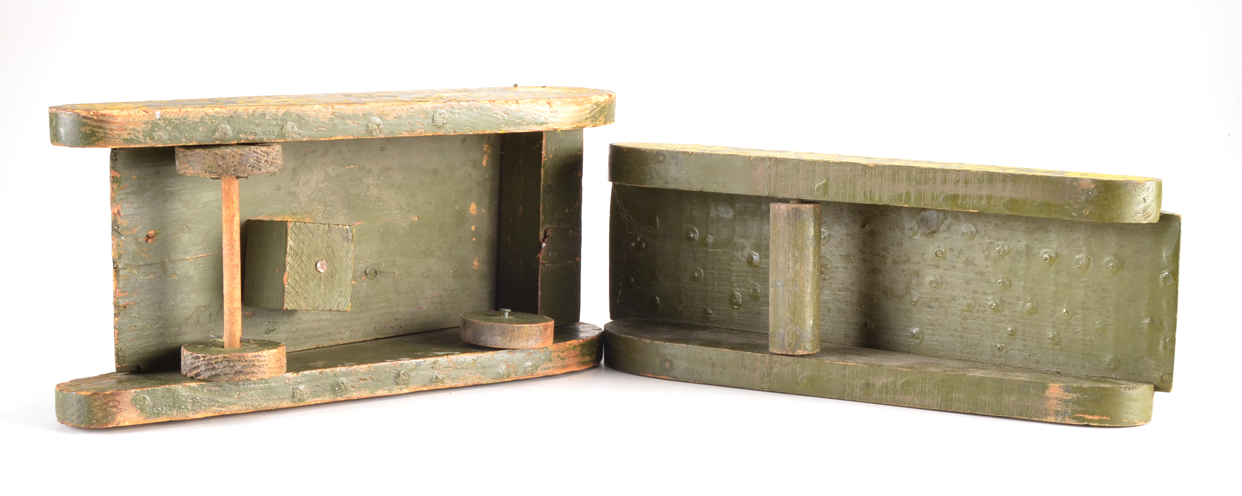 Vintage Wood Military Toys