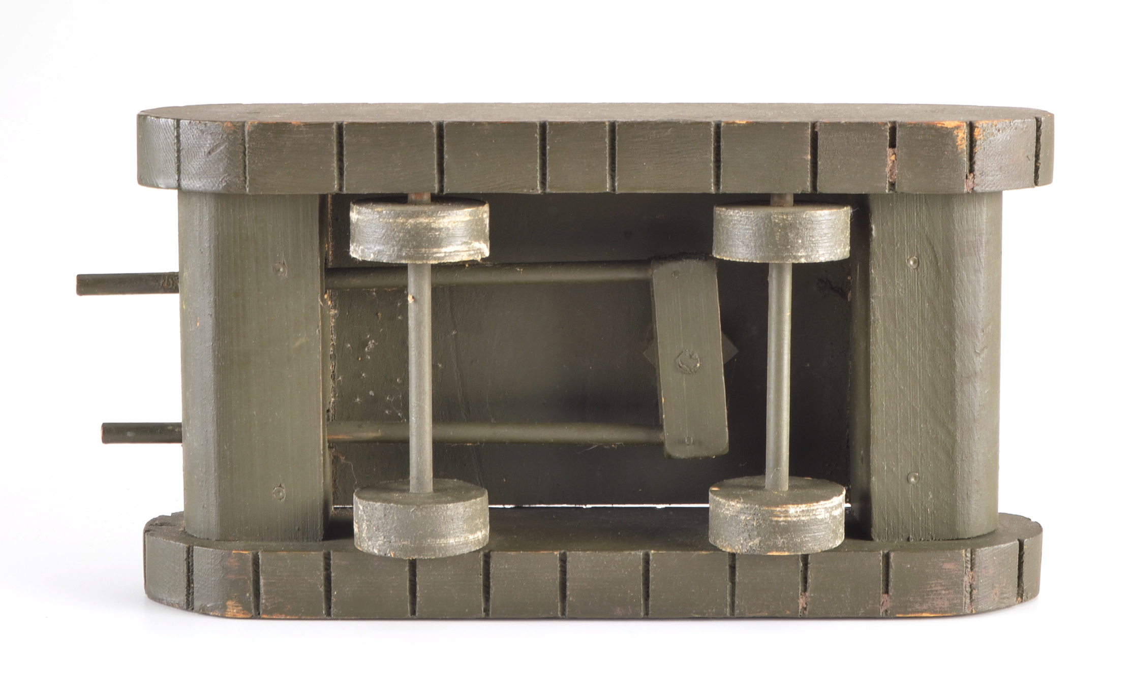 Vintage Wood Military Toys