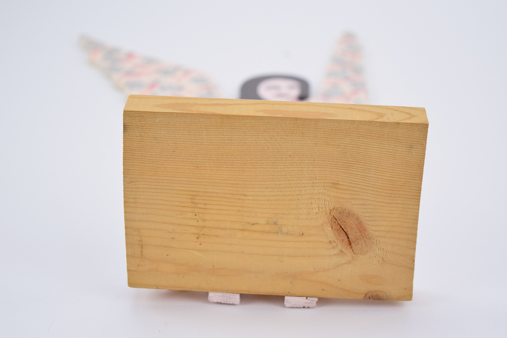 Howard Finster Wooden Folk Art Cut-Out "Angel"