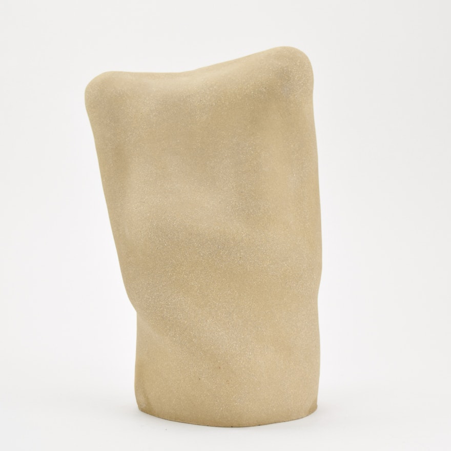 Contemporary Abstract Stoneware Sculpture
