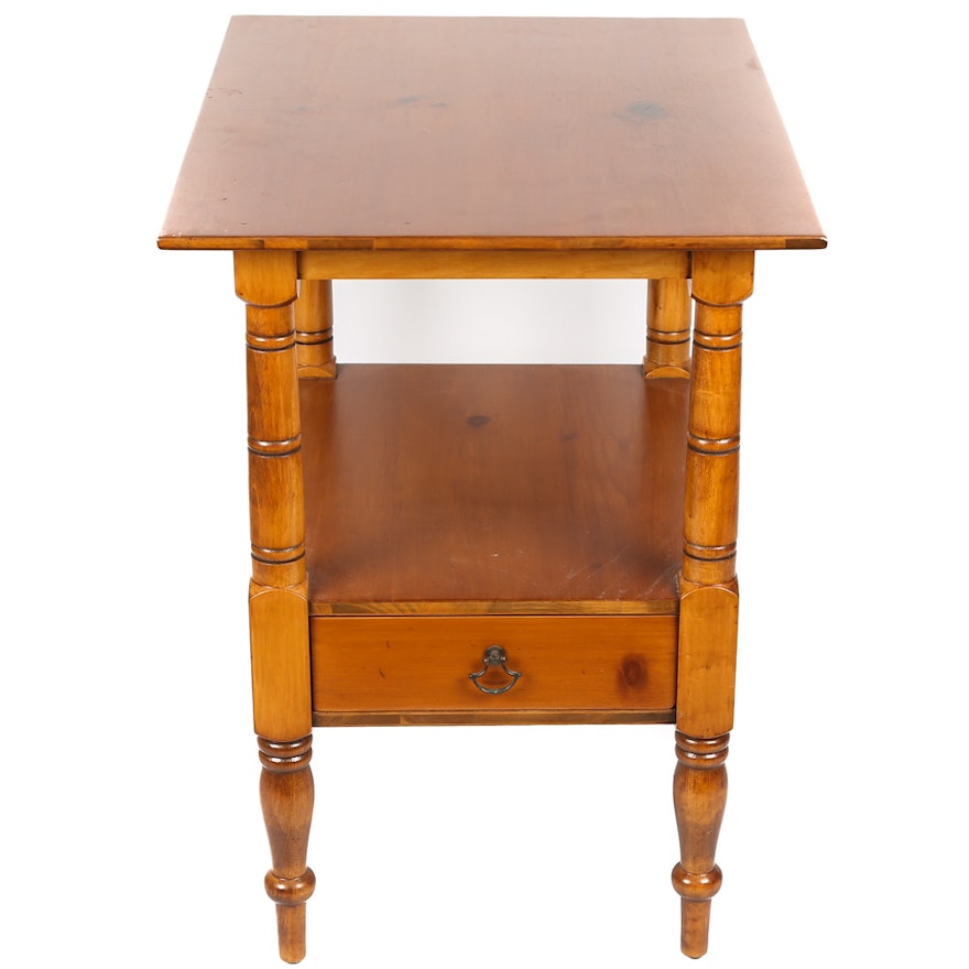 Vintage Colonial Revival Side Table by Drexel