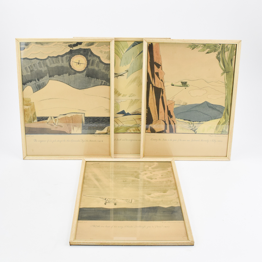 Wright Aeronautical Corporation 1928 Prints After Frank Lemon