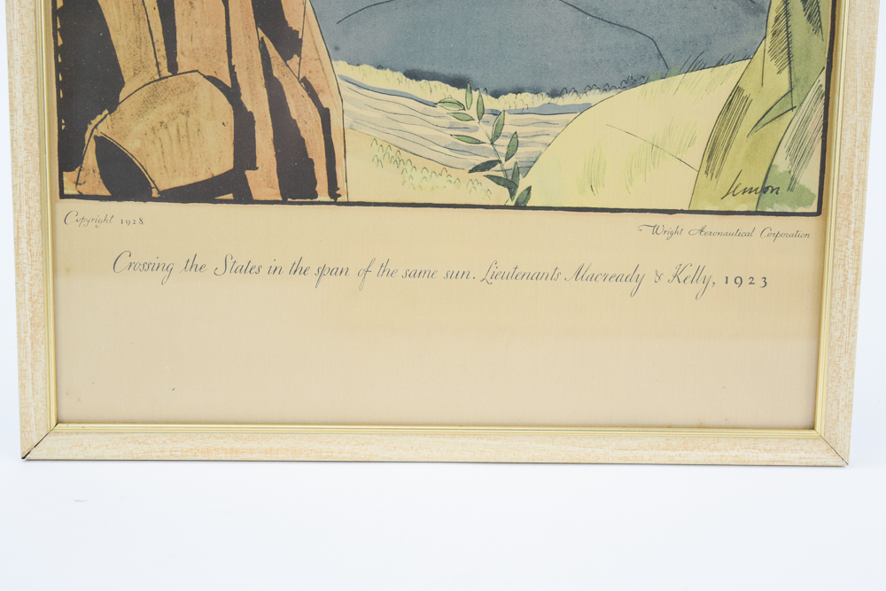 Wright Aeronautical Corporation 1928 Prints After Frank Lemon