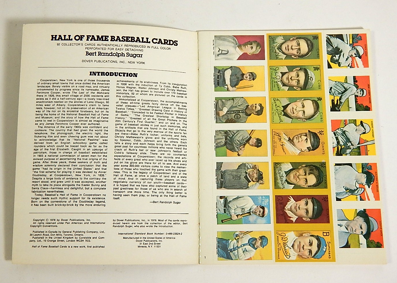 1977 and 1978 Baseball Card Programs