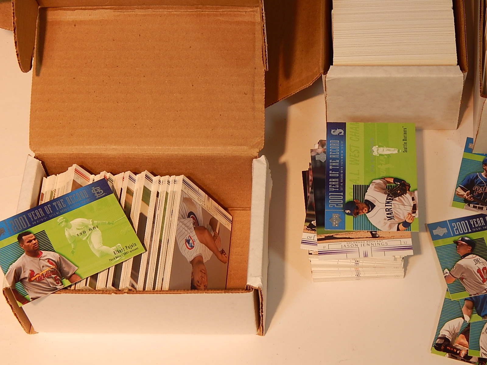 Collection of 1990 to 2002 Upper Deck Baseball Cards