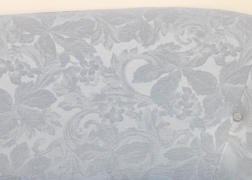 Vintage Powder Blue Sectional Sofa