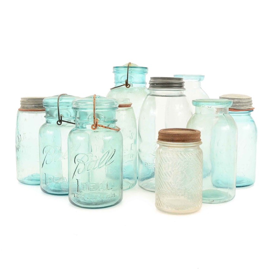 Collection of Decorative Jars