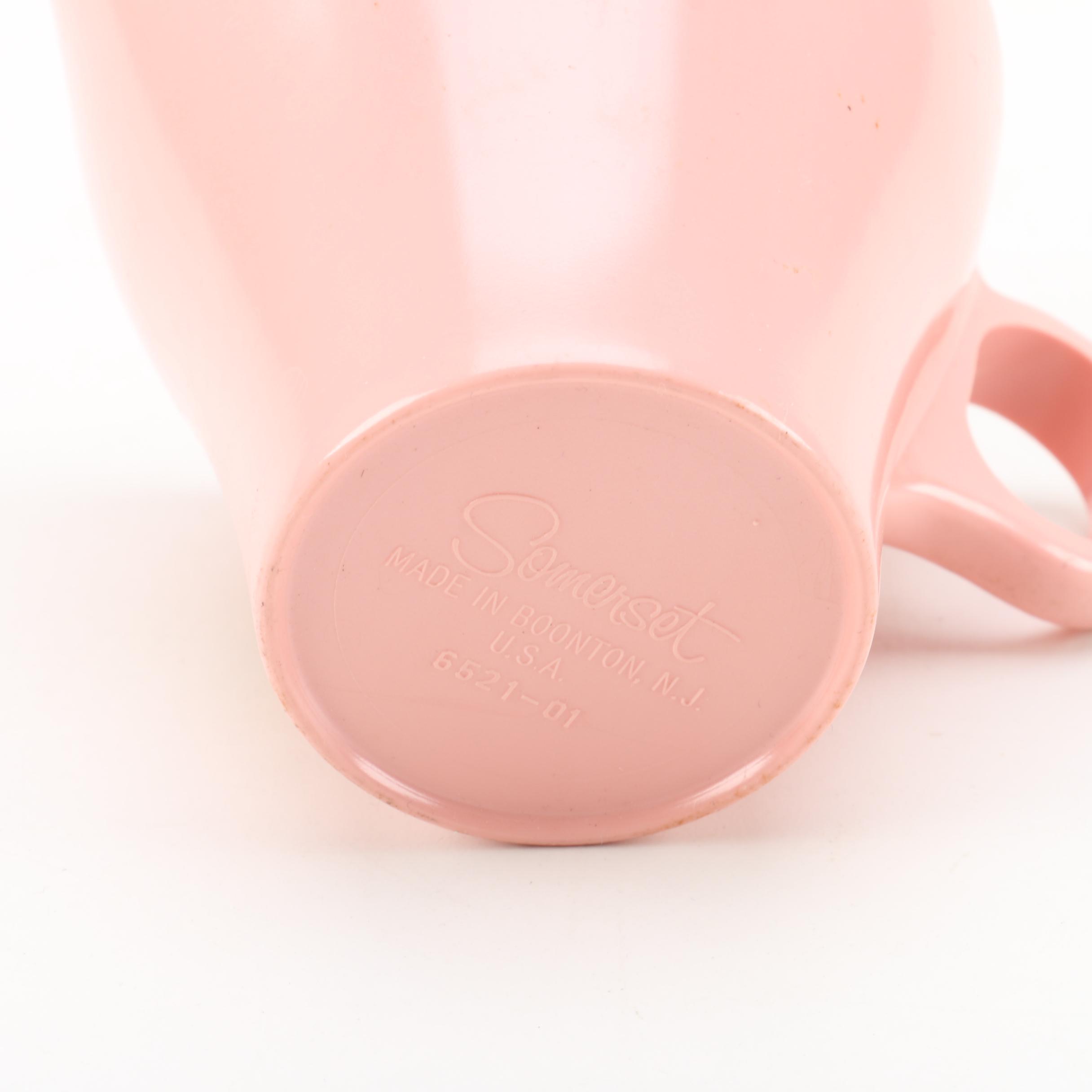 Vintage Boontonware and Melmac "Malibu Ware" Tableware