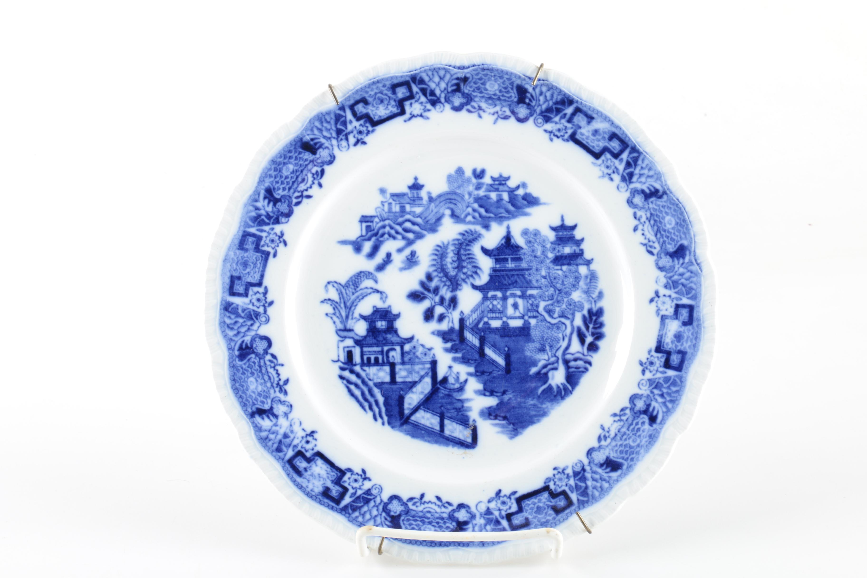 Antique English Transferware Including Pountney and Copeland