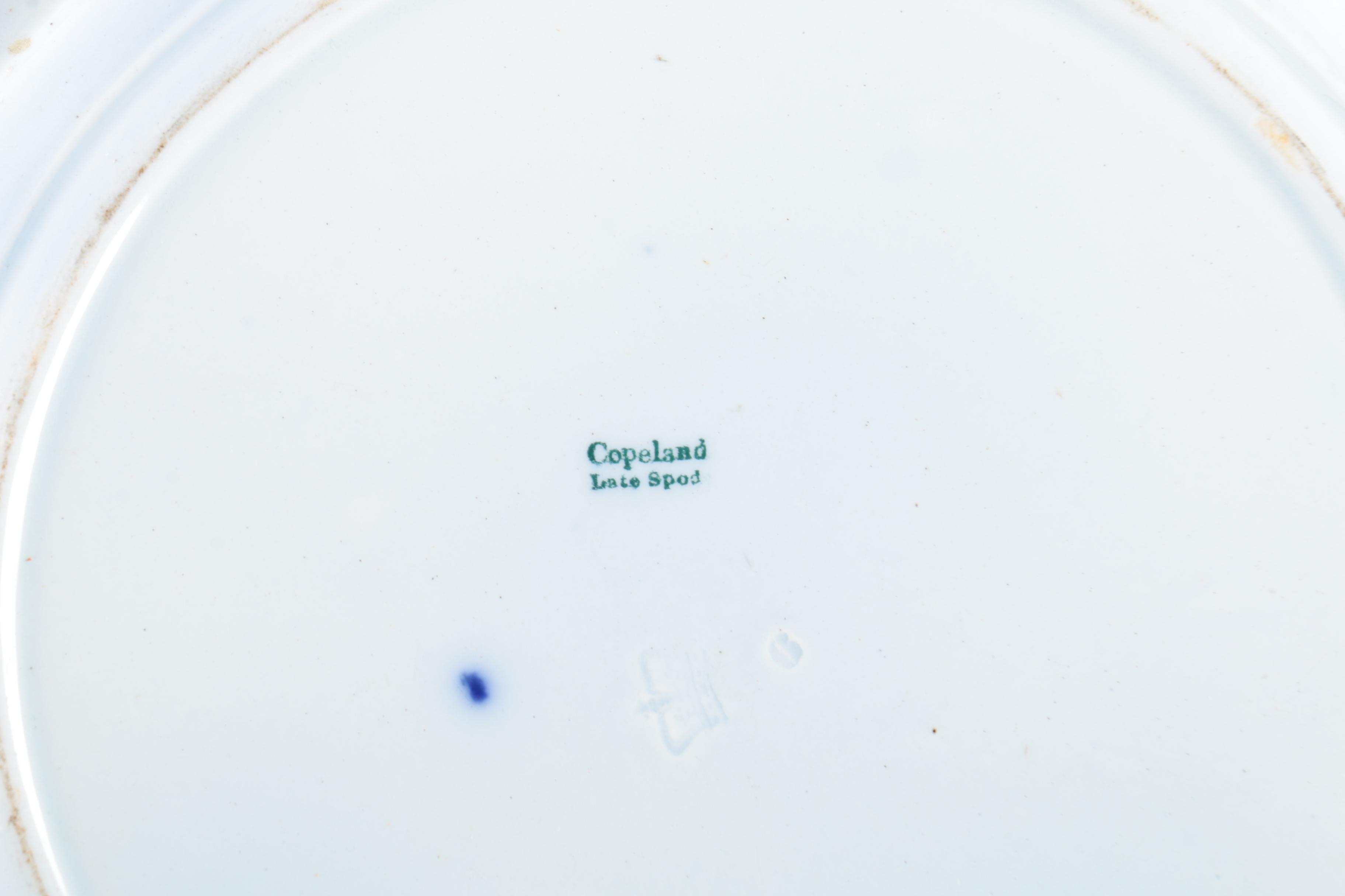 Antique English Transferware Including Pountney and Copeland