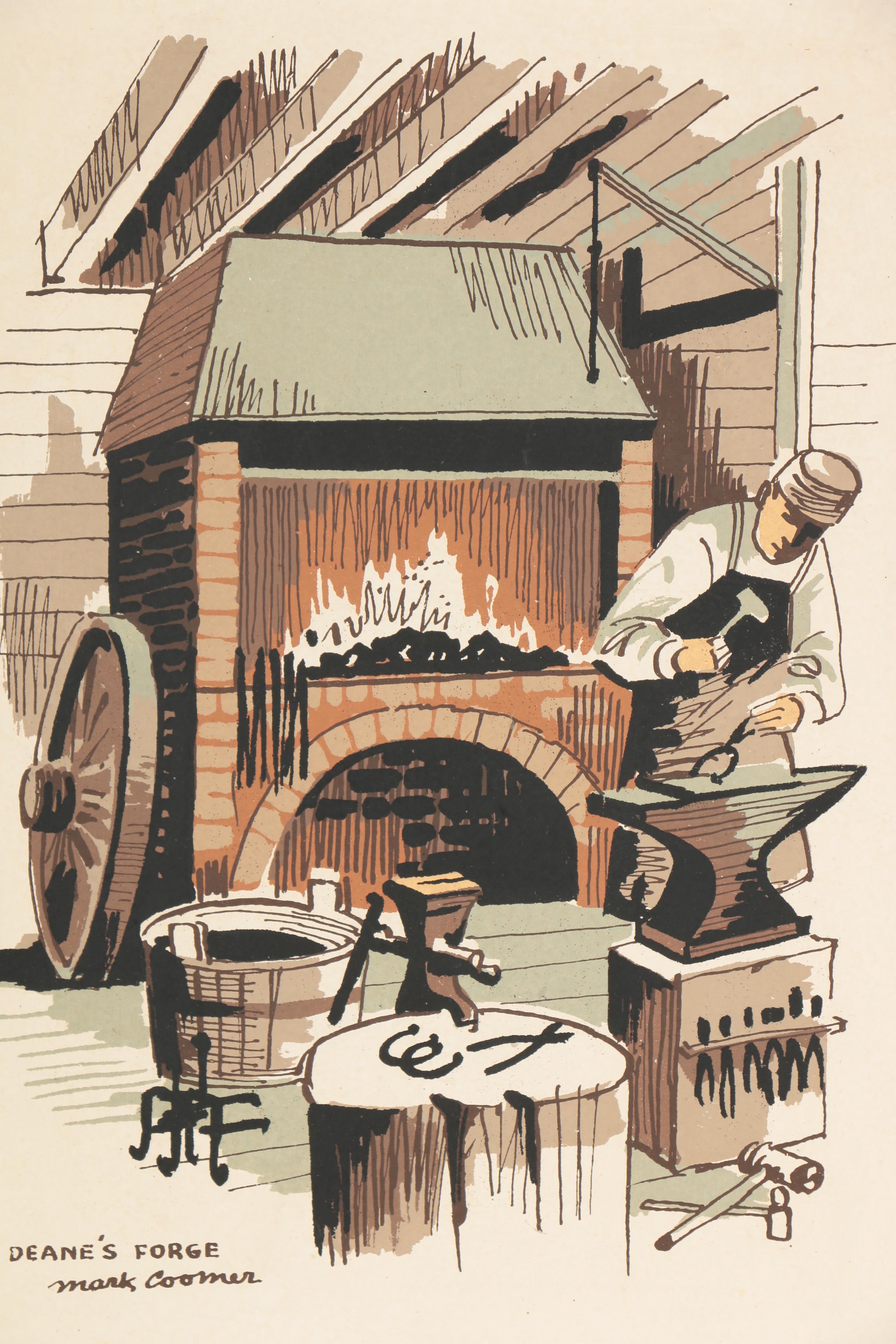 Serigraphic Prints After Mark Coomer