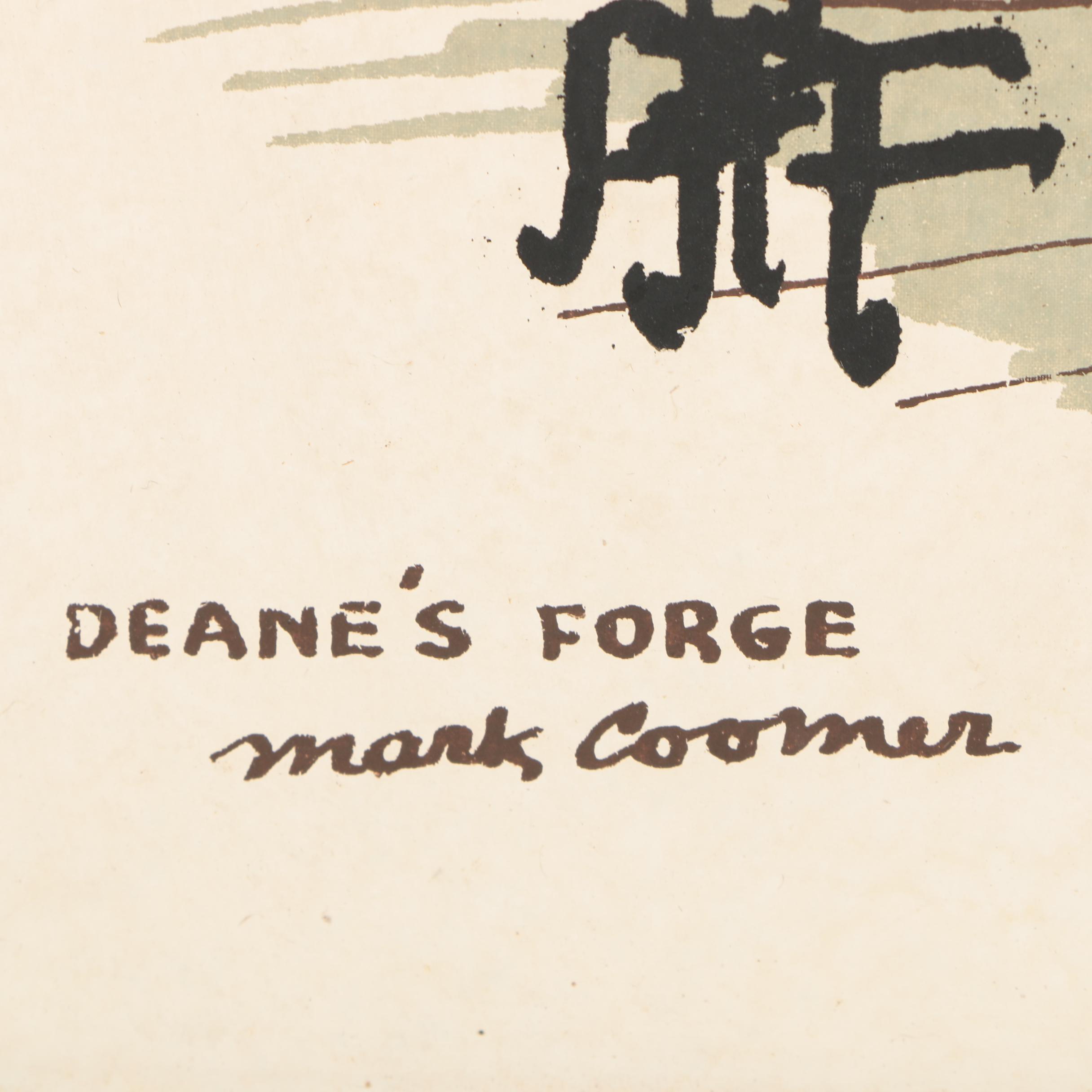 Serigraphic Prints After Mark Coomer