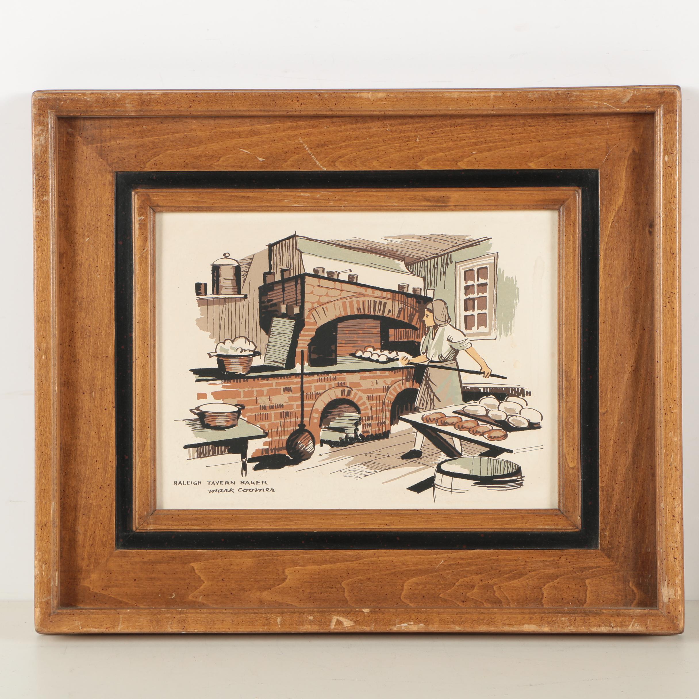 Serigraphic Prints After Mark Coomer