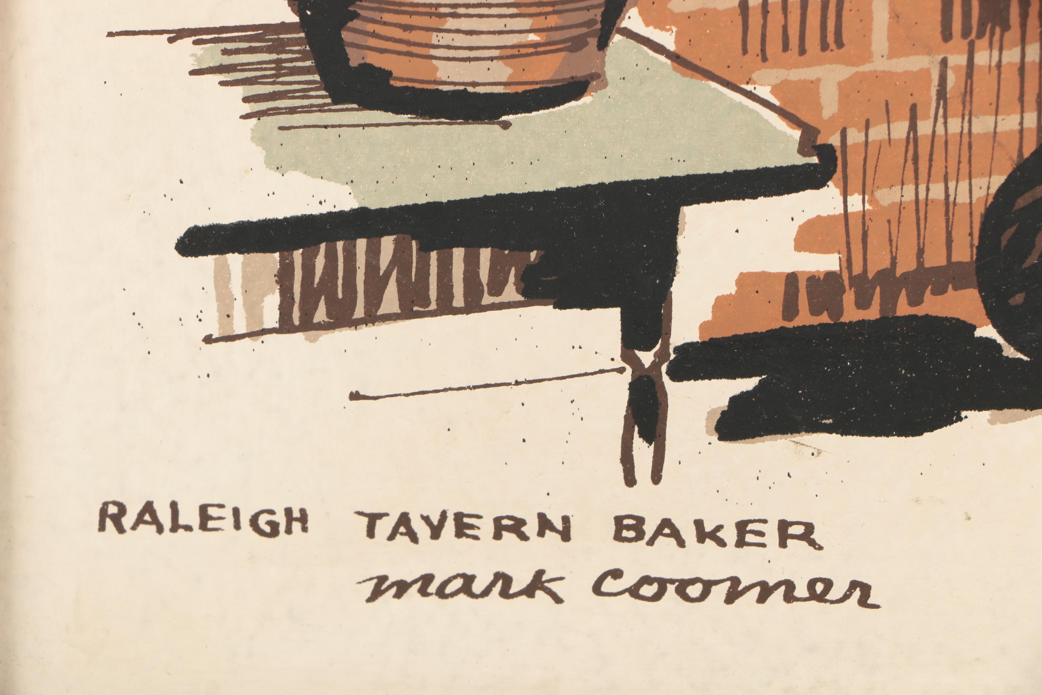 Serigraphic Prints After Mark Coomer