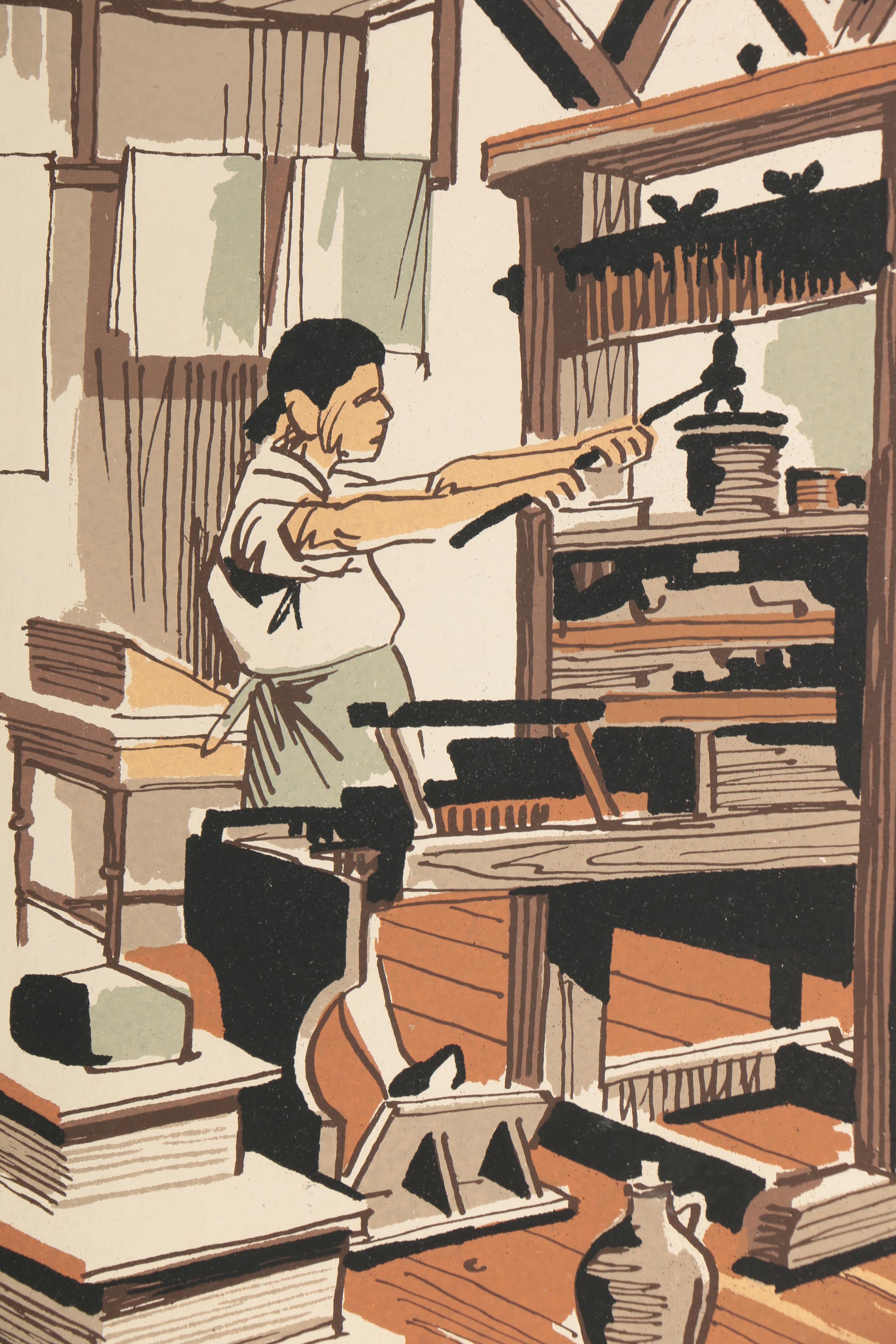 Serigraphic Prints After Mark Coomer