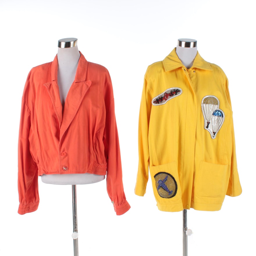 Women's Colorful Denim Jackets Including Gene Ewing BIS